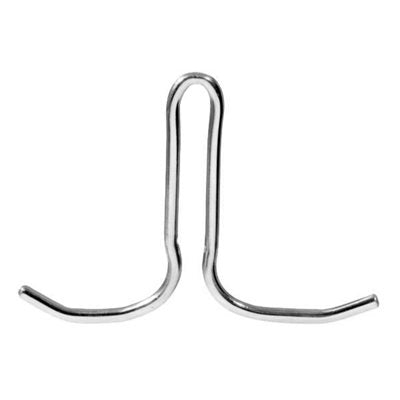 Stainless Steel Single Pot Hook - Heavy Duty Wall Mounted Kitchen Organizer for Pots, Pans & Utensils - Perfect for Small Kitchens, RVs & Camping Gear Storage