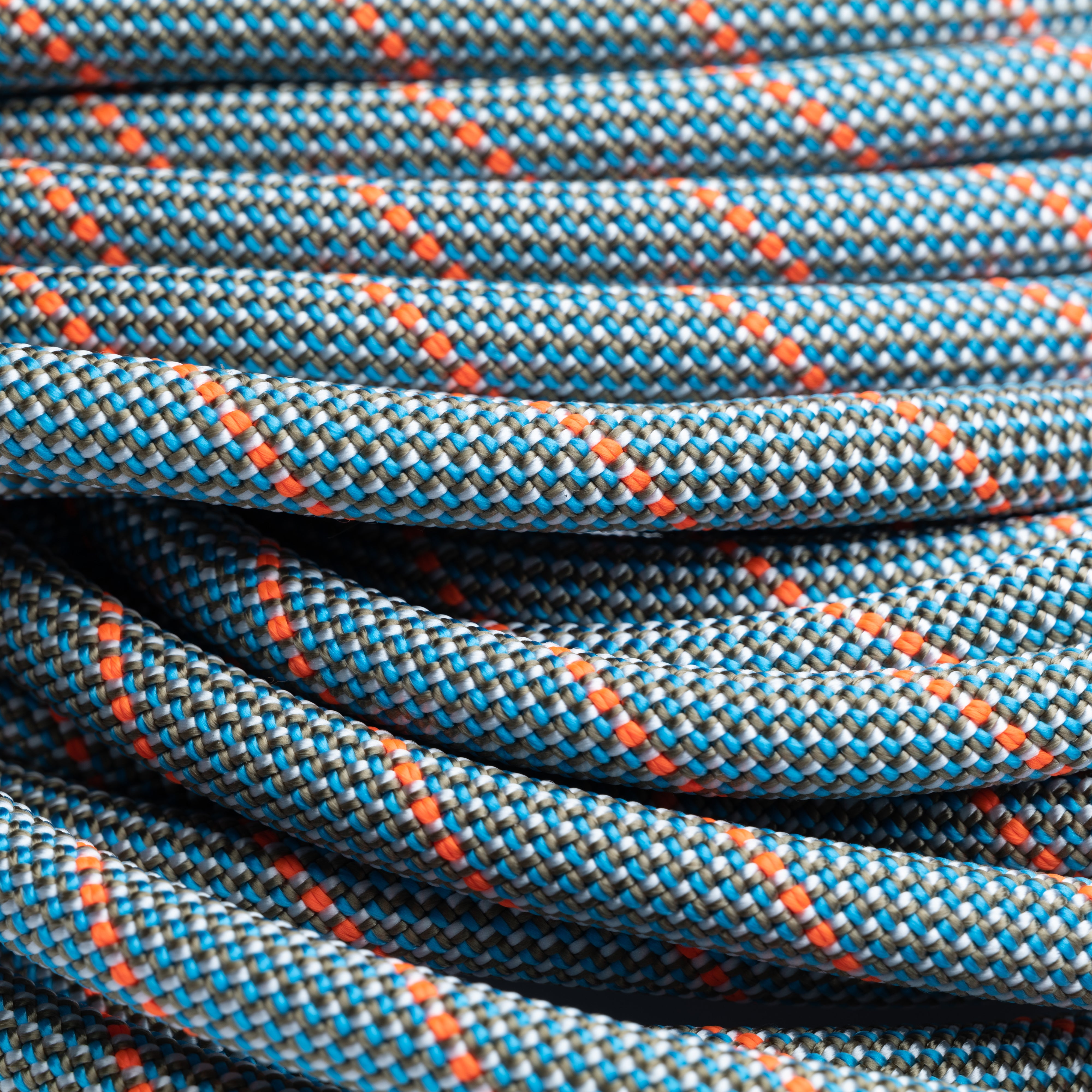 Cooph Rope Camera Strap with Split Ring - 45.3 Inch (115cm) Adjustable Neck Strap for DSLR/Mirrorless Cameras - Durable & Comfortable Orange Ice Design - Perfect for Travel, Hiking & Photography Enthusiasts