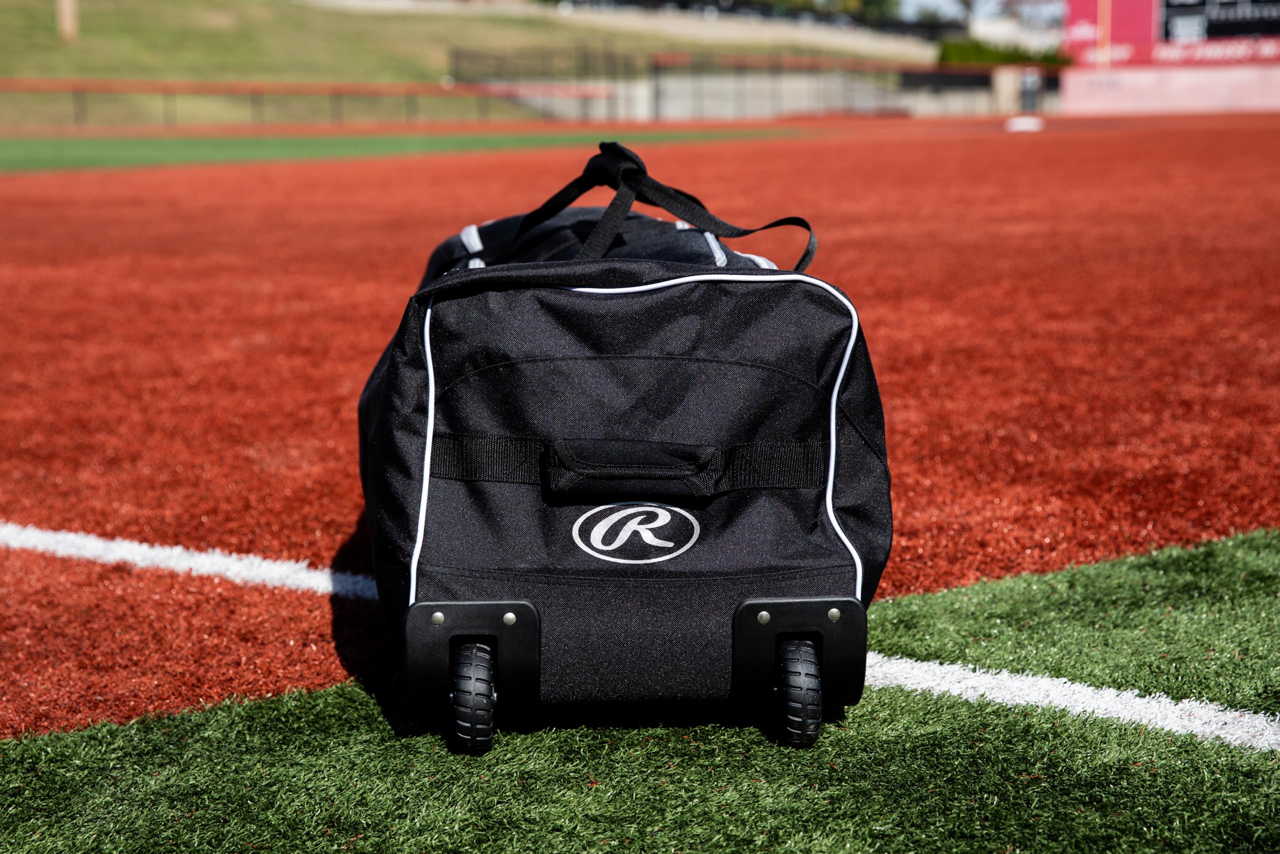 Rawlings YADI Wheeled Catcher's Bag - Official Yadier Molina Model Baseball Softball Equipment for Catchers | Durable Gear for Games, Practices & Travel