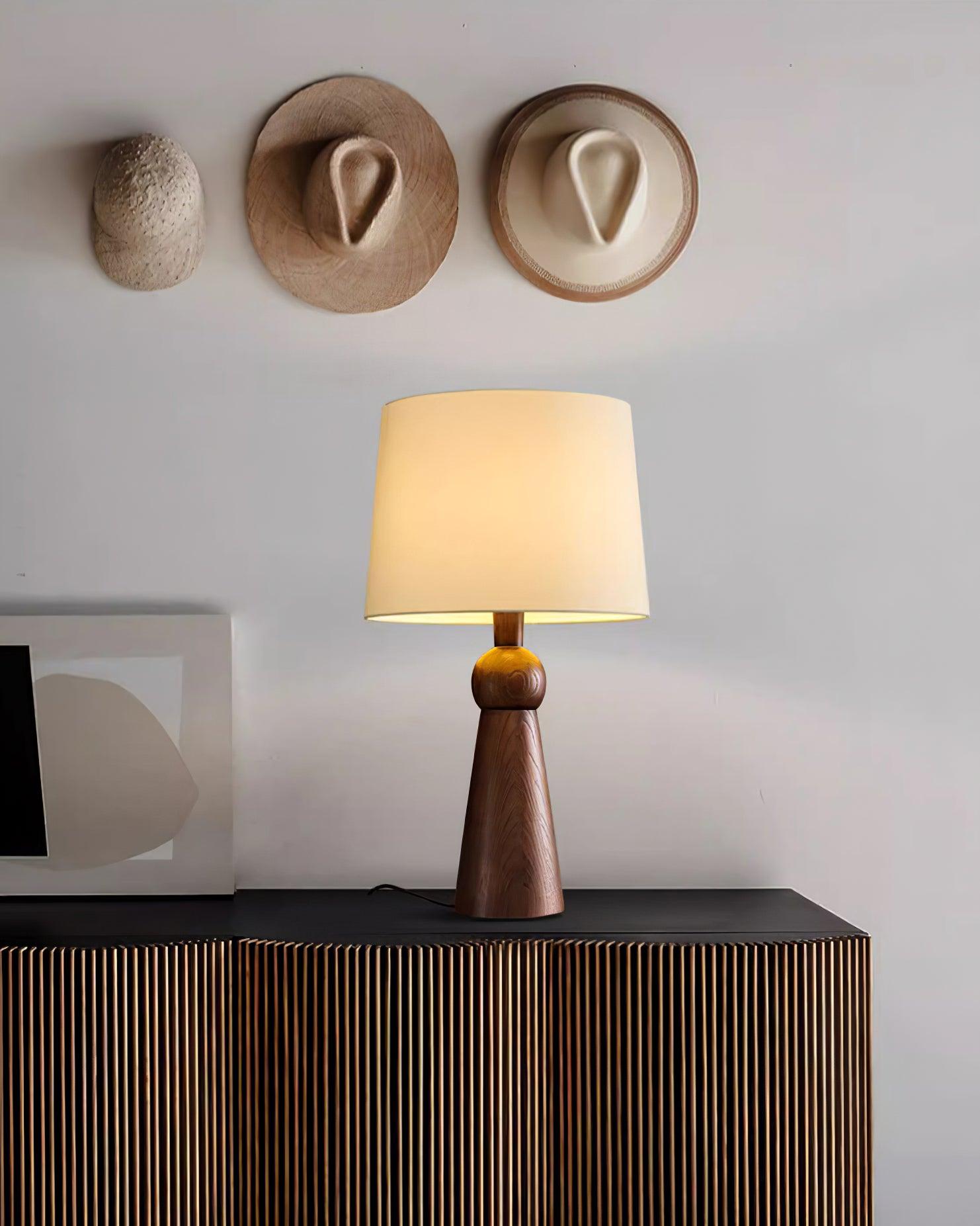 Bella Table Lamp - Modern LED Bedside Lamp with Touch Control, Dimmable Warm White Light for Bedroom, Living Room, and Office Decor