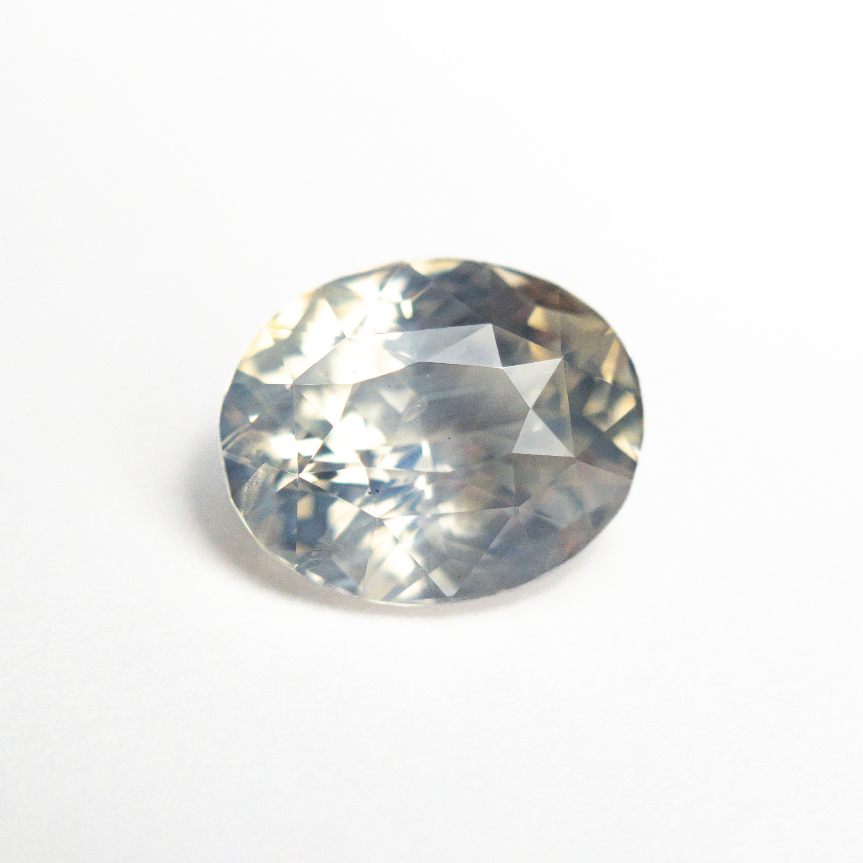 3.18ct Oval Brilliant Blue Sapphire Gemstone - 9.51x7.78x5.47mm Natural Loose Sapphire for Jewelry Making, Engagement Rings & Necklaces