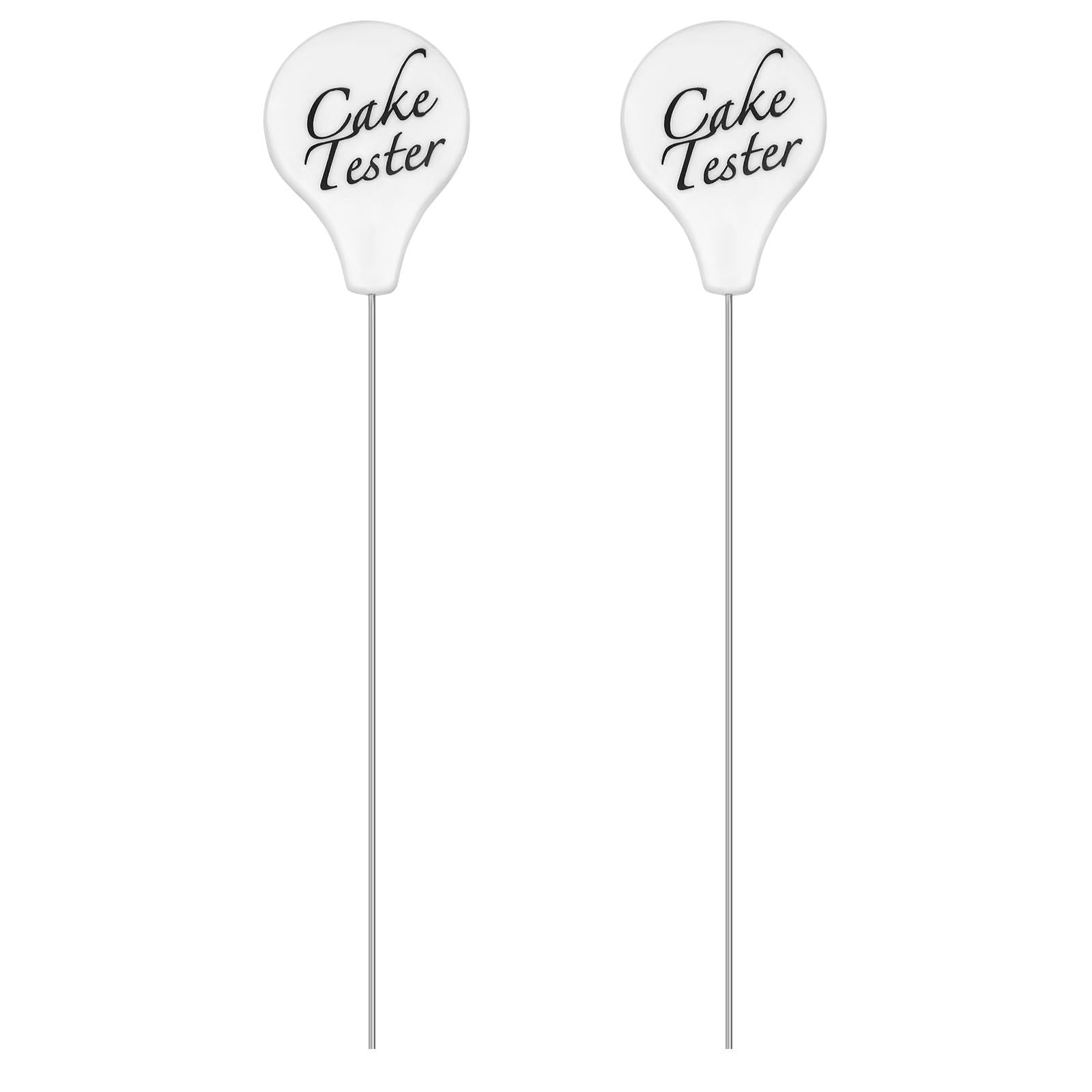 Stainless Steel Cake Tester Kit - 2 Pack 7.5 Inch Baking Doneness Testers for Cakes, Breads & Pastries | Essential Kitchen Baking Tools for Perfect Desserts Every Time