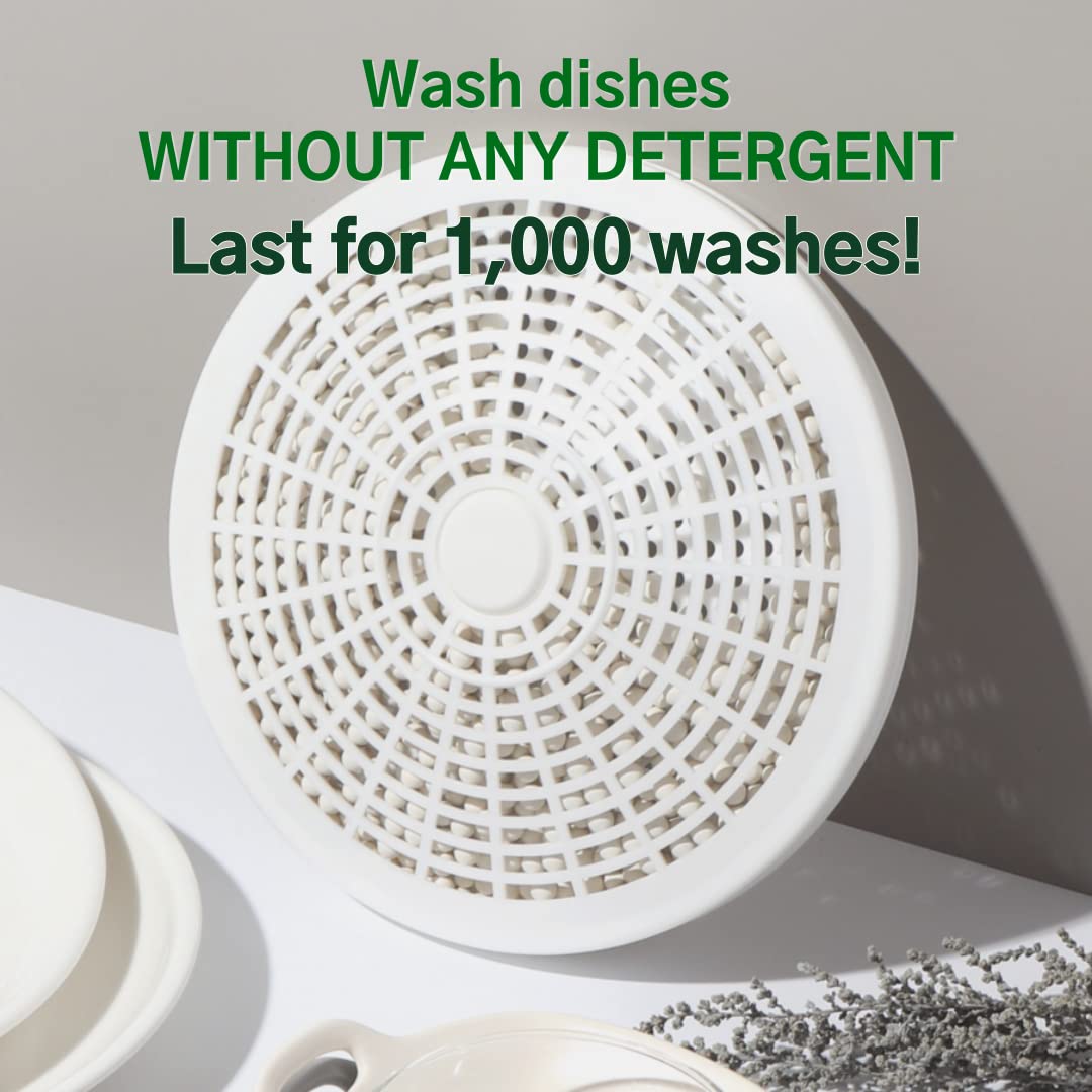 Eco-Friendly Hi-Ball Dishwasher Cleaner - Natural, Chemical-Free, Non-Toxic Alternative to Detergent & Pods | Safe for Daily Dishwashing & Gentle on Hands