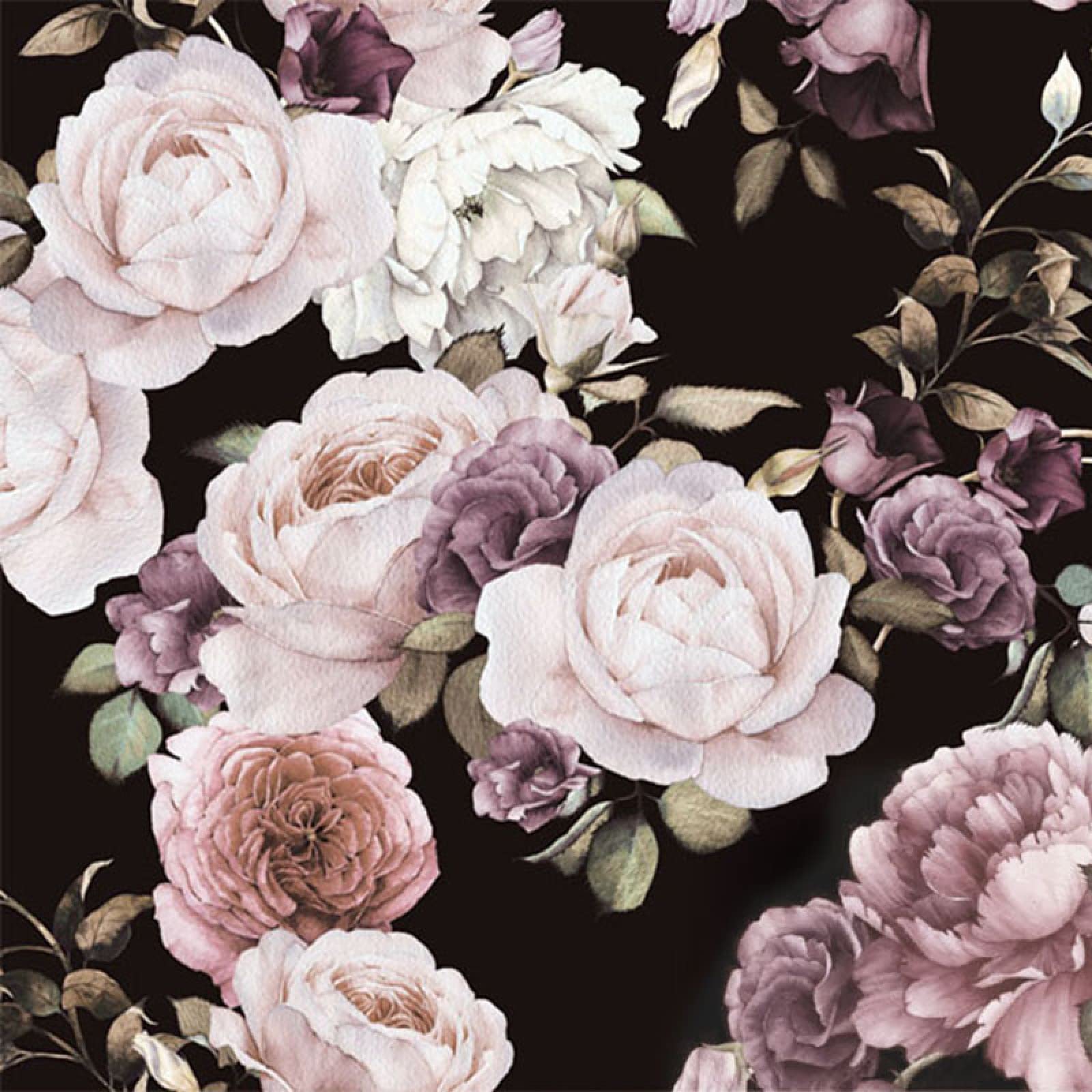 3D Rose Peony Flower Wallpaper - Modern Peel and Stick Removable Wall Mural for Nursery, Bedroom, Living Room & Home Decor (14ft5in x 8ft10in) | Perfect for Kids Rooms, Accent Walls & DIY Interior Design