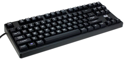 Adesso EasyTouch 625 Compact Mechanical Gaming Keyboard - RGB Backlit, Wired USB, 87 Keys for PC Gamers | Perfect for FPS, MOBA & Esports Gaming at Home or Tournaments