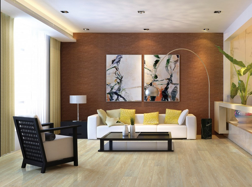 Coretec Plus Luxury Vinyl Plank Flooring - Ivory Coast Oak 7