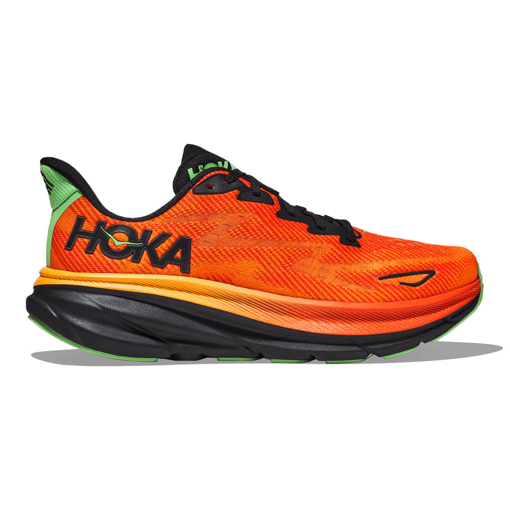HOKA ONE ONE Clifton 9 Running Shoes for Men - Lightweight Cushioned Road Running Sneakers - Perfect for Marathon Training, Jogging & Daily Wear