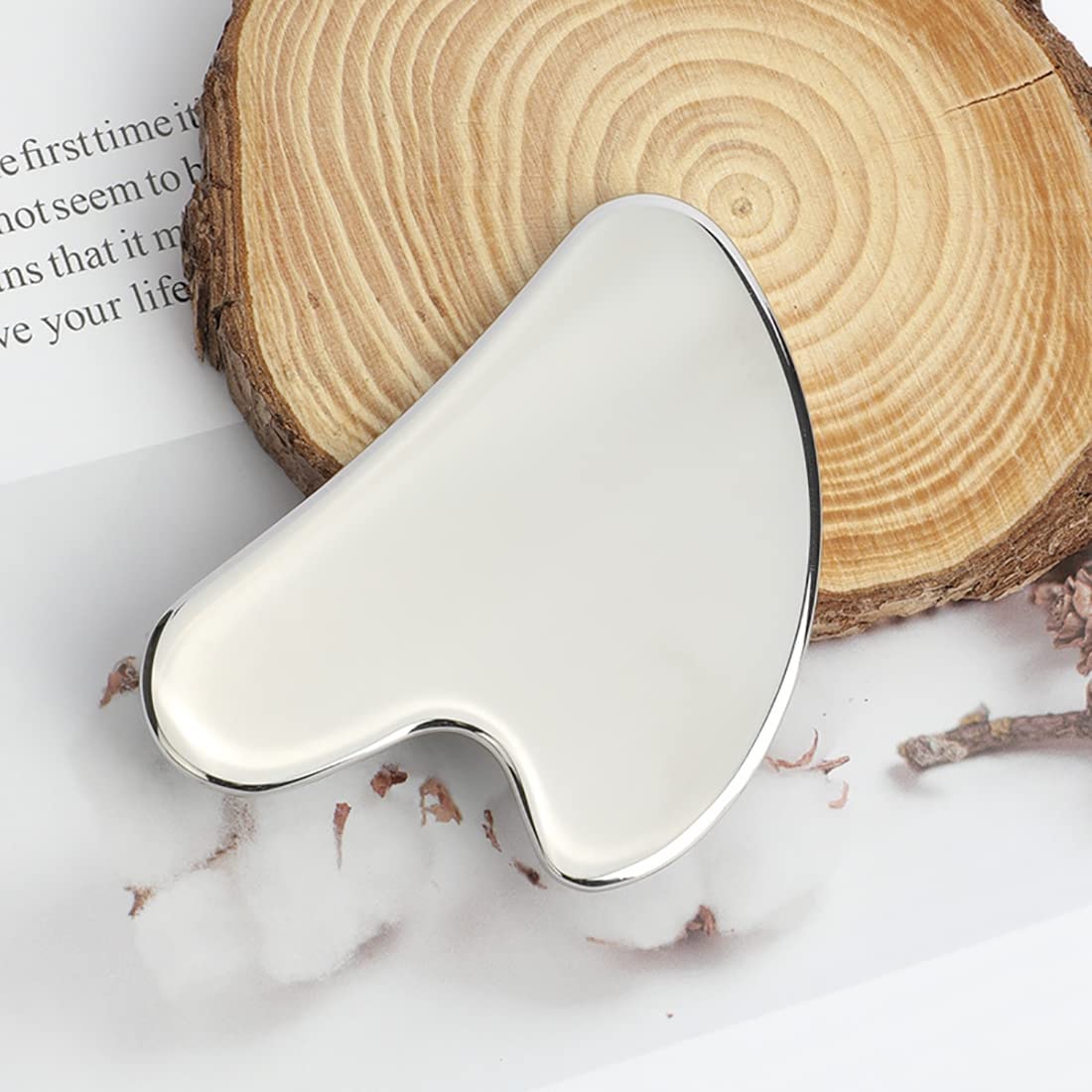 Premium Stainless Steel Gua Sha & Face Roller Set - Facial Sculpting Tools for Skin Tightening, Lymphatic Drainage & Anti-Aging - Professional Metal Skincare Massage Kit for Women - Perfect for Daily Beauty Routine & Spa Night Self-Care