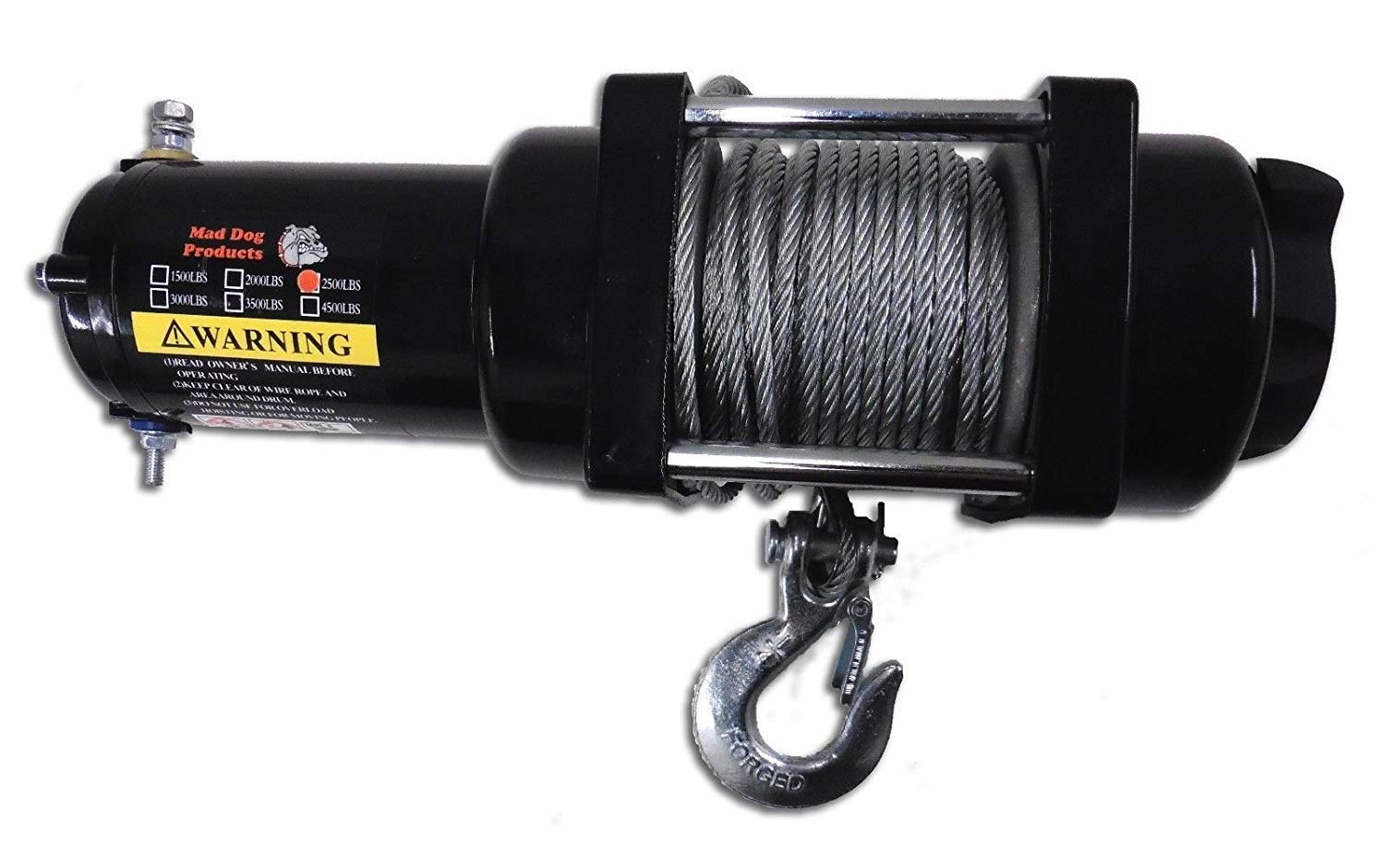 Mad Dog 2500lb Winch Mount Combo for Textron 500 Alterra (2018) - Heavy Duty Off-Road Recovery & Towing Accessories for ATV/UTV Adventures