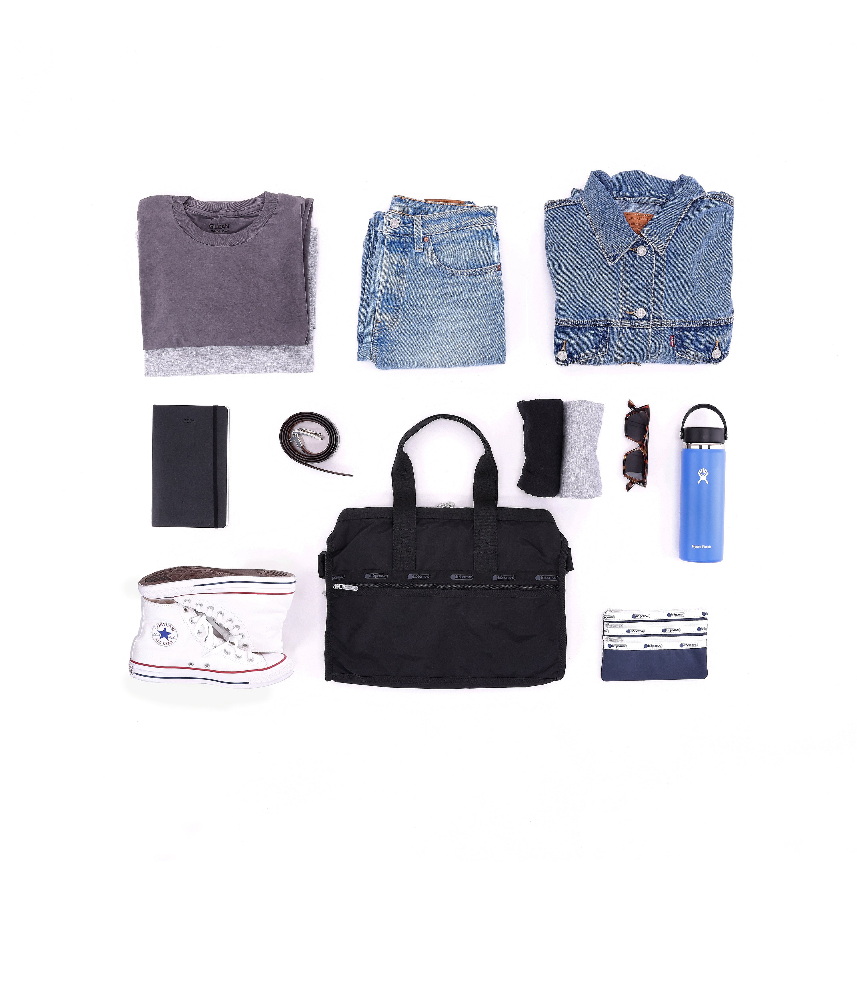 Premium Medium Weekender Travel Bag - Stylish & Durable Carry-On for Weekend Getaways, Gym, Work & Overnight Trips