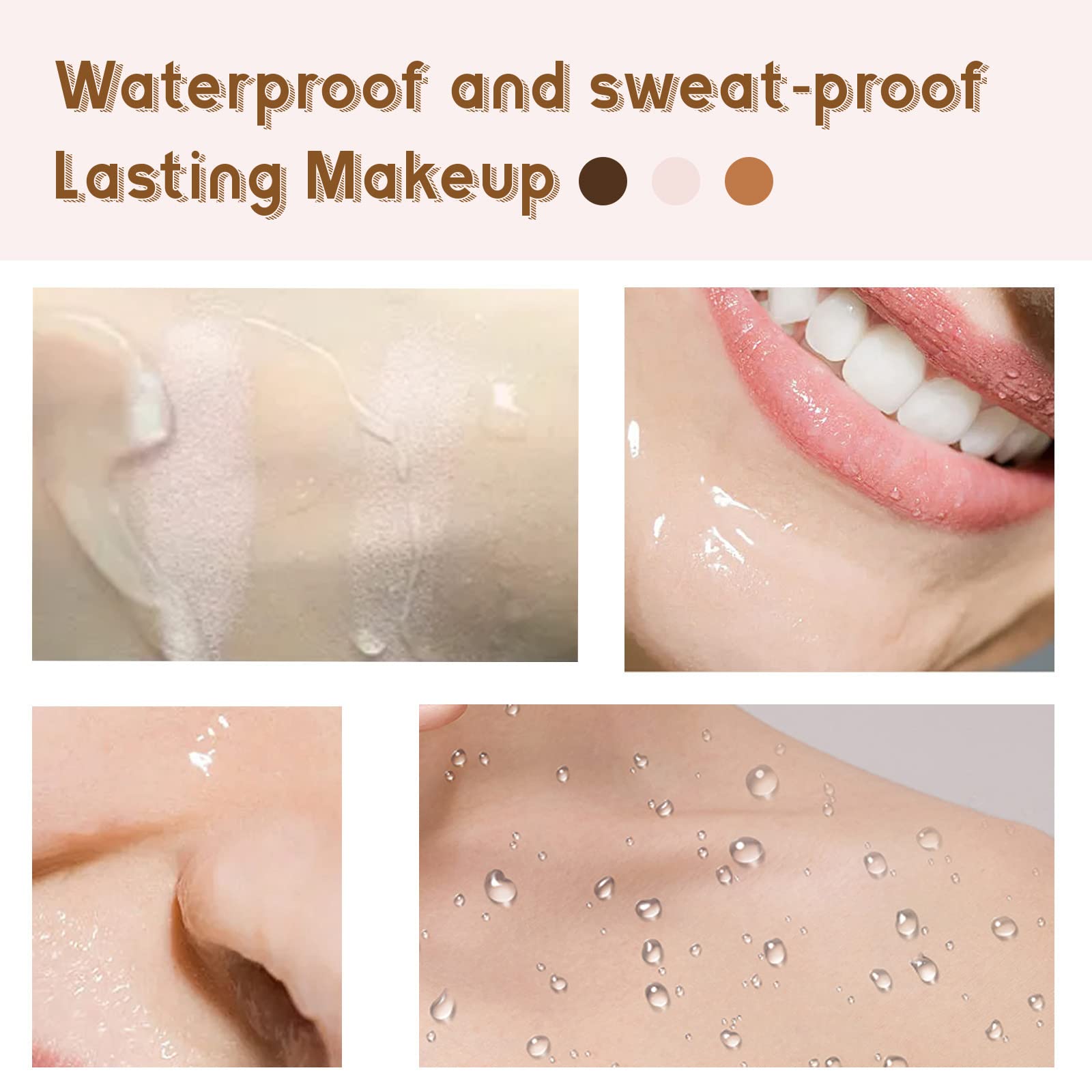 2 Colors Scar Concealer Cream - Waterproof Tattoo & Skin Camouflage Makeup Set for Men & Women | Cover Scars, Birthmarks, Tattoos - Ideal for Daily Use, Special Events & Photos