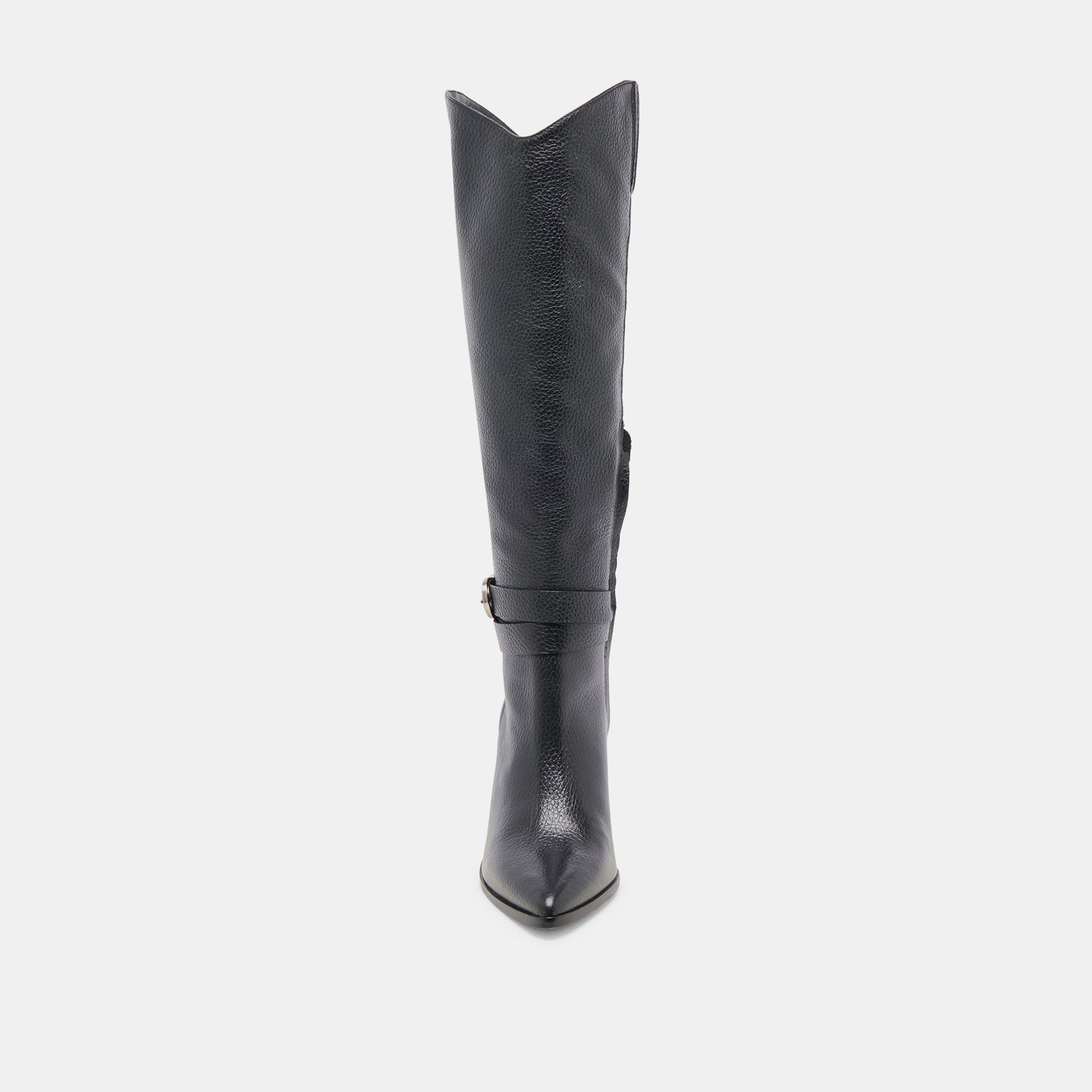 TYRONE Black Leather Boots for Men - Stylish & Durable Footwear for Work, Outdoor & Casual Wear
