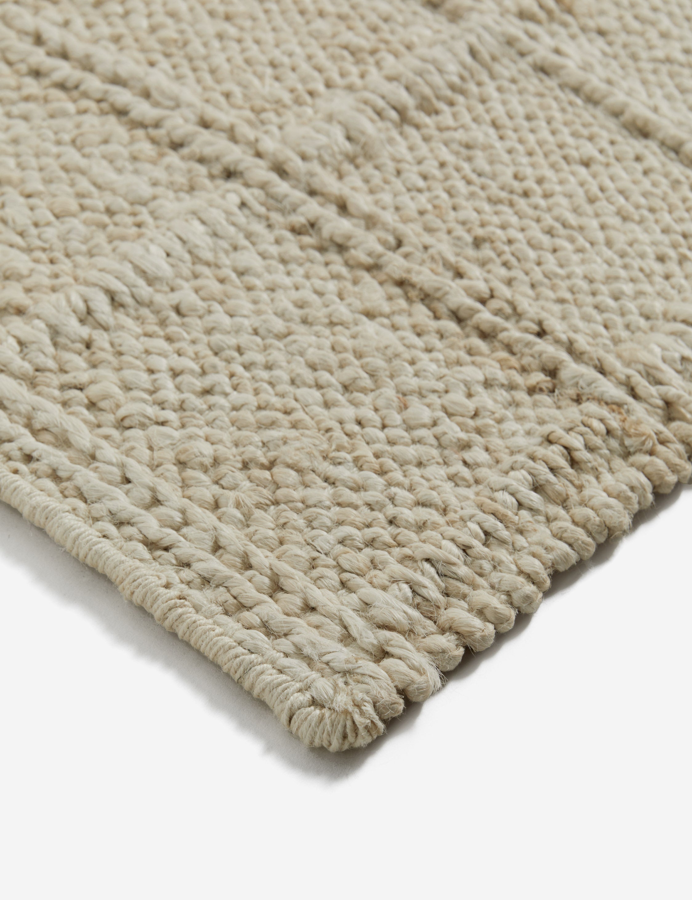 Jake Arnold Harper Jute Rug - Natural Fiber Area Rug for Living Room, Bedroom & Boho Decor - Eco-Friendly & Durable Home Accent