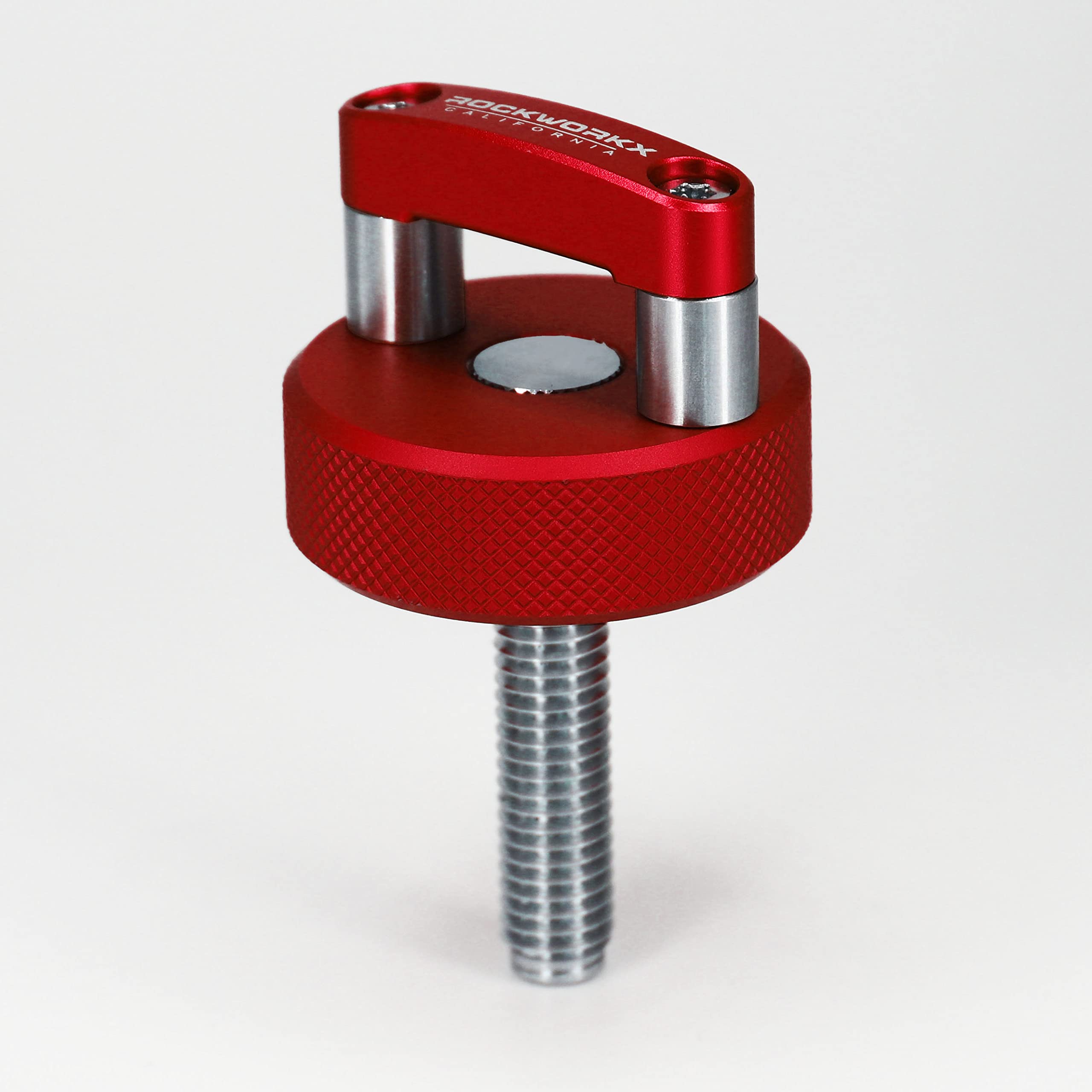 Billet Aluminum Bronco Hard Top Quick Removal Thumb Screw Fastener with Integrated D-Ring | Heavy-Duty Off-Road Accessory for Jeep & Truck Enthusiasts