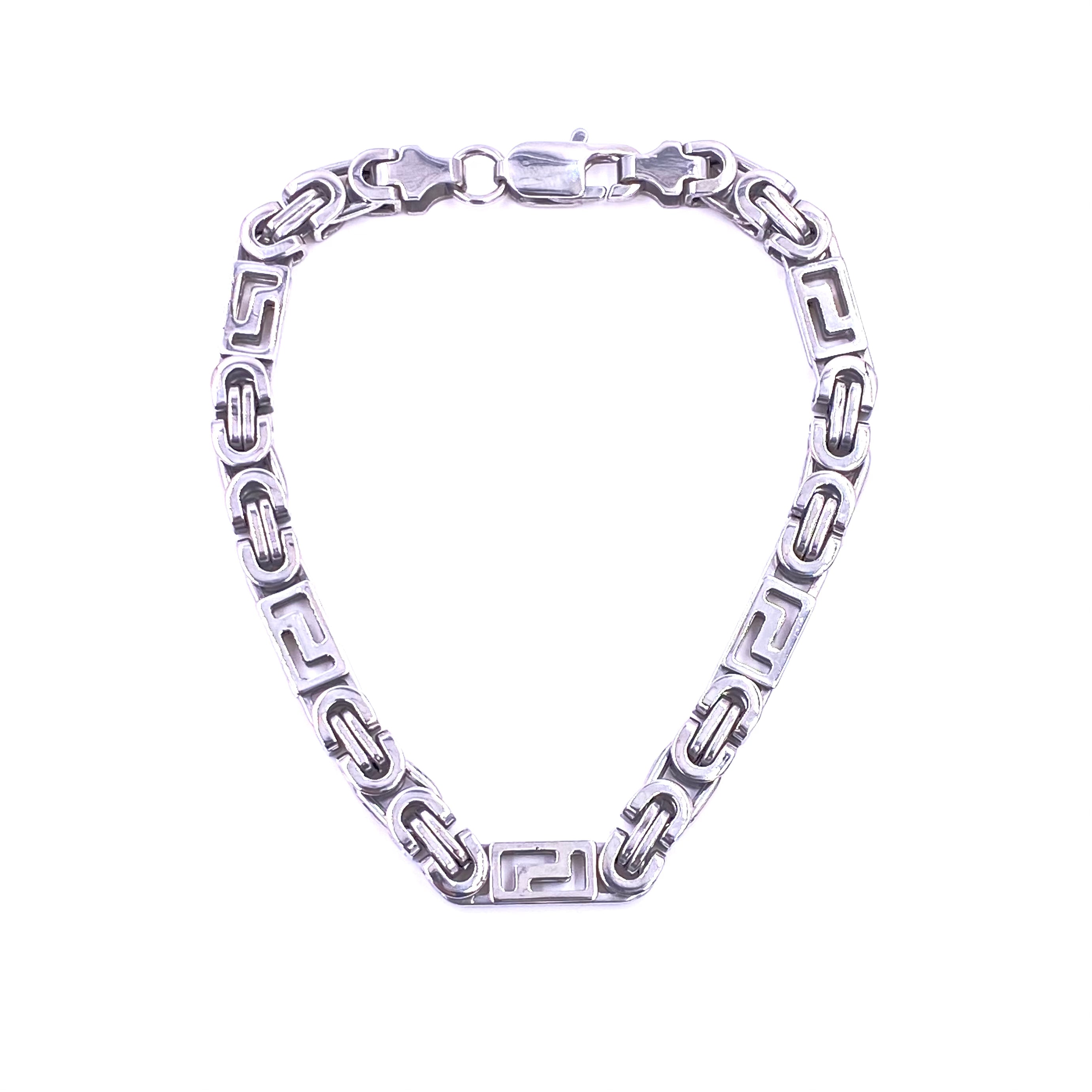 Ashley Gold Stainless Steel Link Chain Bracelet for Men - Durable Fashion Jewelry for Everyday Wear, Gifts & Special Occasions