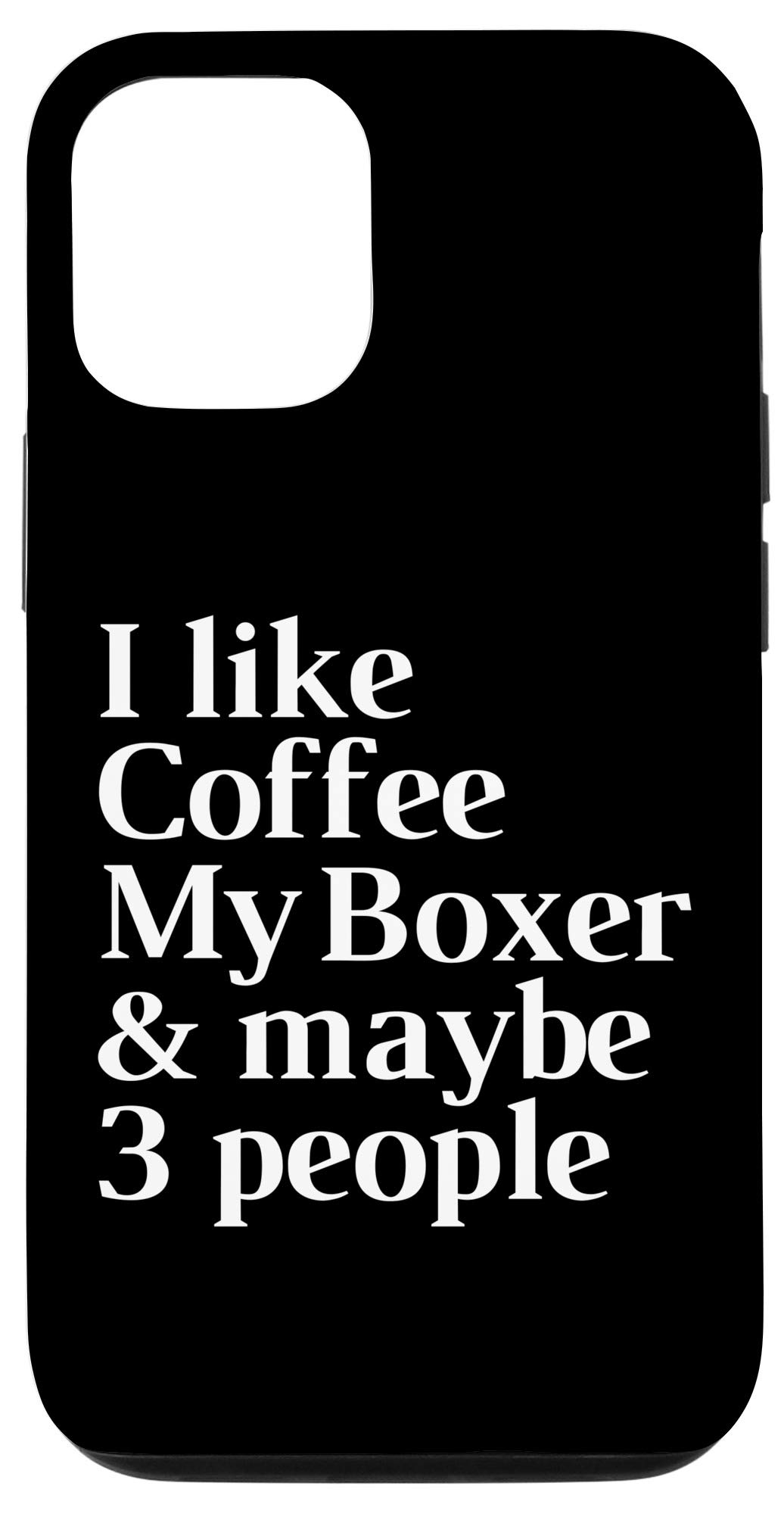 Funny Dog Owner & Coffee Lover iPhone 12/12 Pro Case - Cute Protective Cover for Women & Men - Perfect Gift for Pet Lovers & Coffee Enthusiasts (Home, Office, Travel Use)