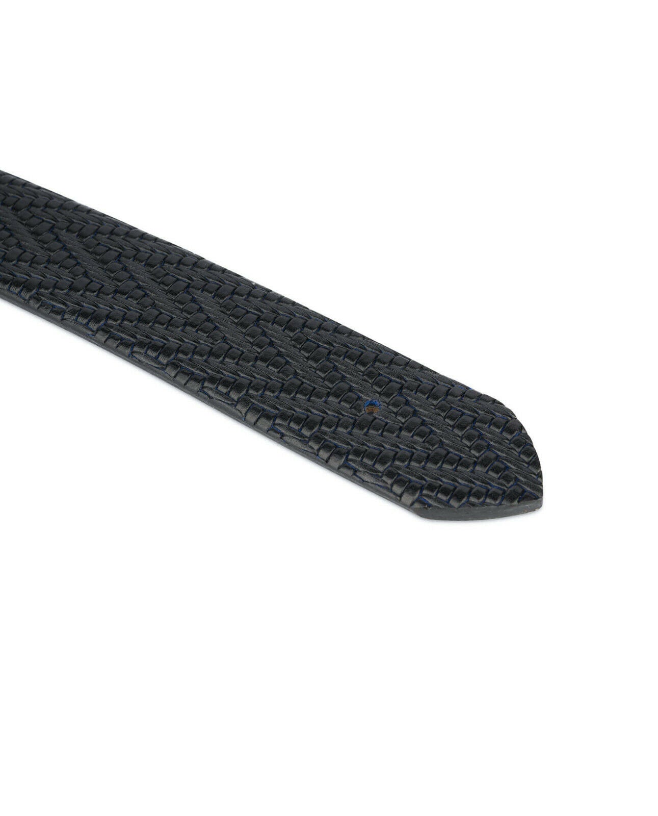 Luxury Men's Ferragamo Belt Strap - Genuine Italian Leather Woven Design Without Buckle | Perfect for Formal Wear, Business Attire & Special Occasions