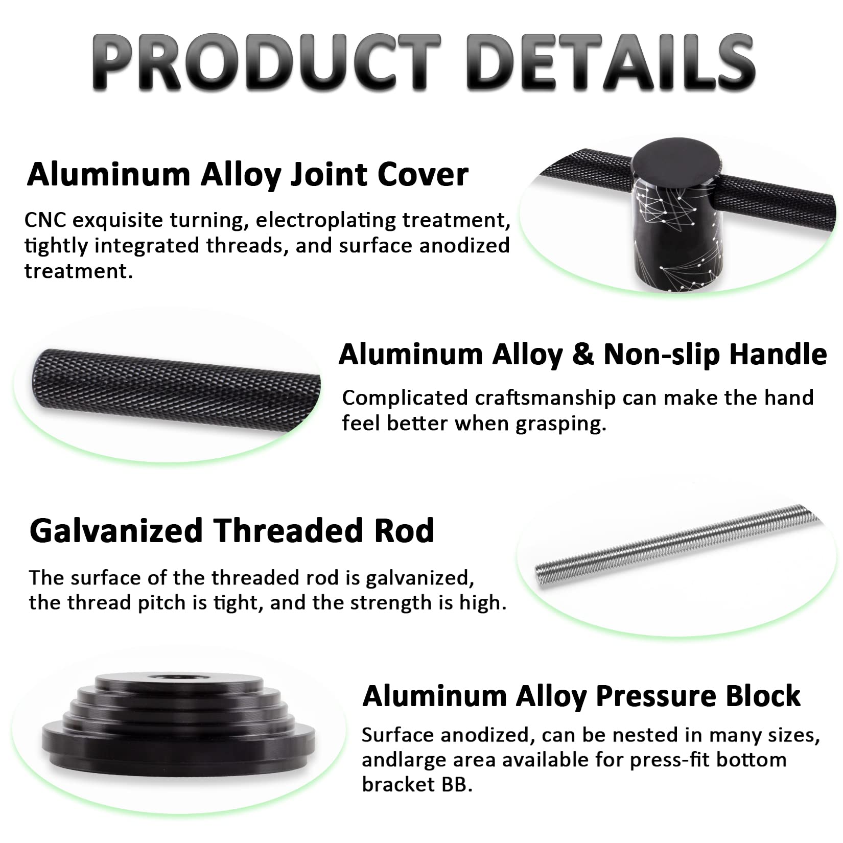Premium Bike Bearing Press Tool Kit - Headset & Bottom Bracket BB Cup Installer - Professional Cycling Repair Tool for Bicycle Maintenance - Perfect for Home Mechanics and Bike Shops