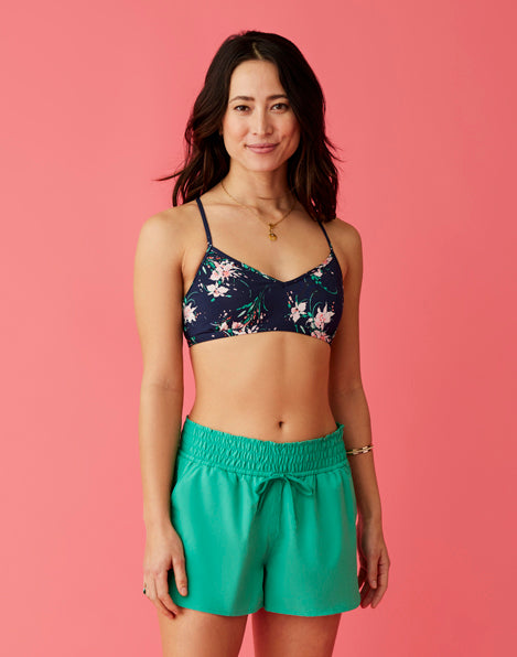 Bali Shorts for Women - Floral Print Summer Casual Shorts | Perfect for Beach, Vacation & Outdoor Activities