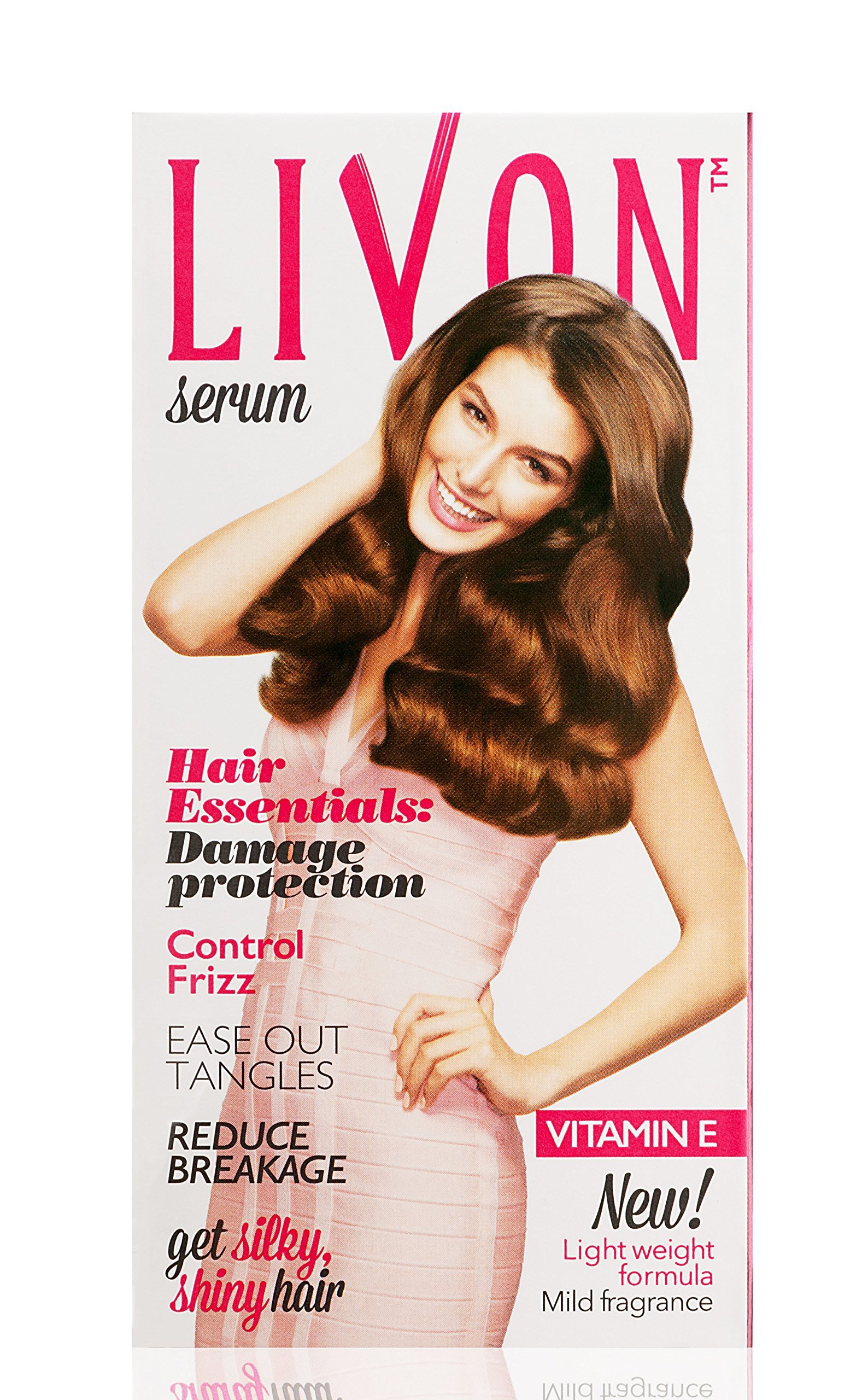 Livon Hair Serum for Women & Men - Nourishing & Frizz Control Hair Treatment for Smooth & Shiny Hair - Perfect for Daily Use, Styling & Damaged Hair Repair