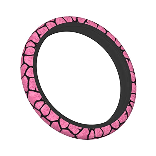 Pink Giraffe Skin Pattern