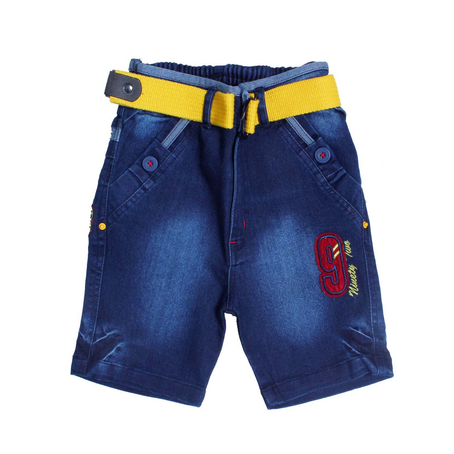 Bad Boys Yellow Casual Shirt & Shorts Set for Boys - Summer Outfit, Playdate Clothes, Kids Comfort Wear