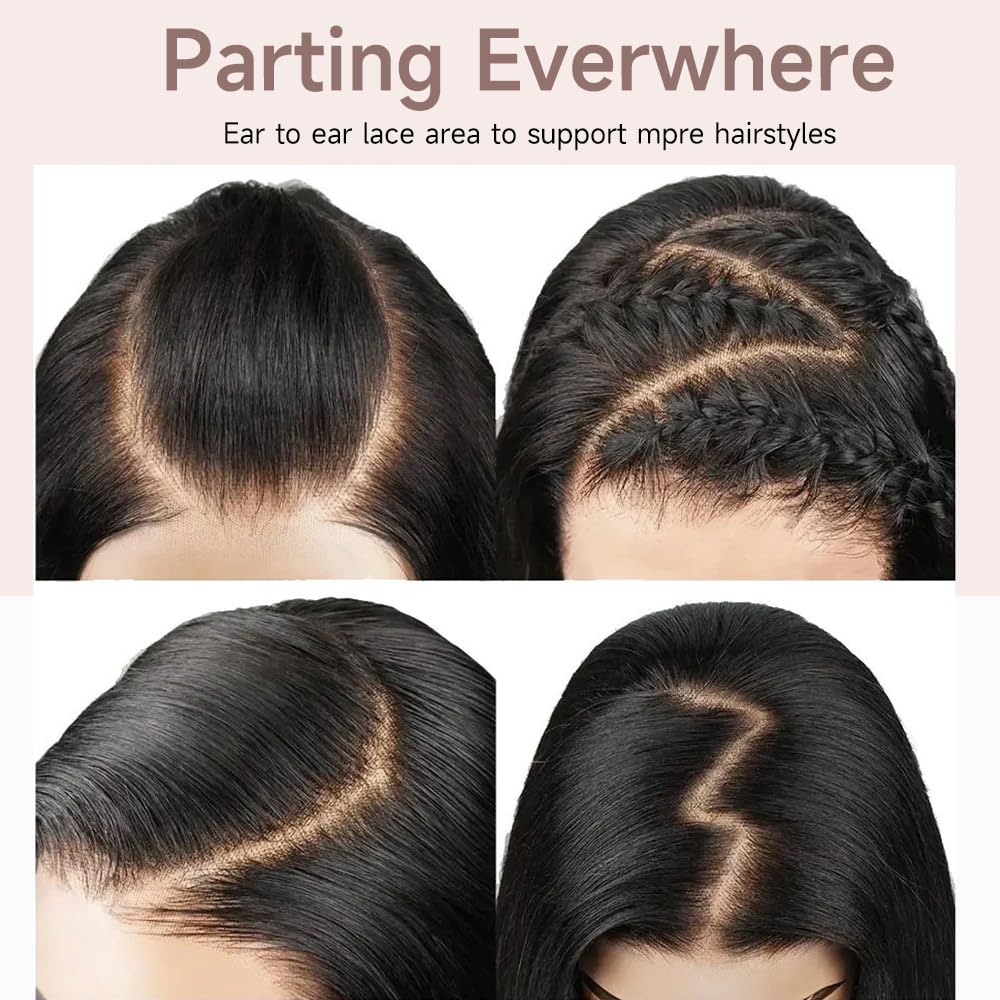 32 Inch 13x6 HD Lace Front Wigs Human Hair - Body Wave Pre Plucked 200% Density Transparent Lace Frontal Wig with Baby Hair for Women | Natural Look for Daily Wear, Cosplay & Special Occasions