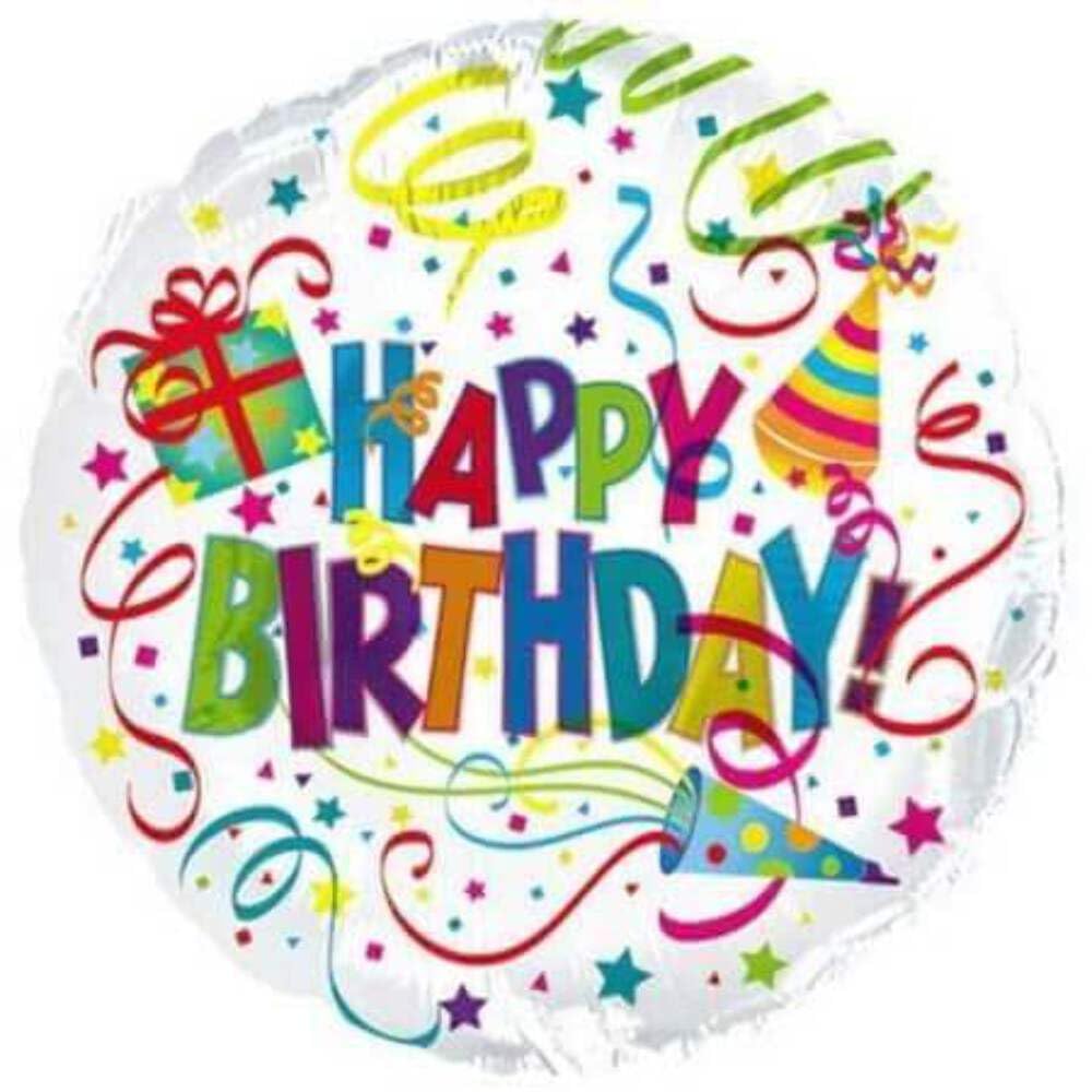 Happy Birthday Party Hat & Horn Set - Size 17 - Fun Celebration Accessories for Birthdays, Parties & Special Events