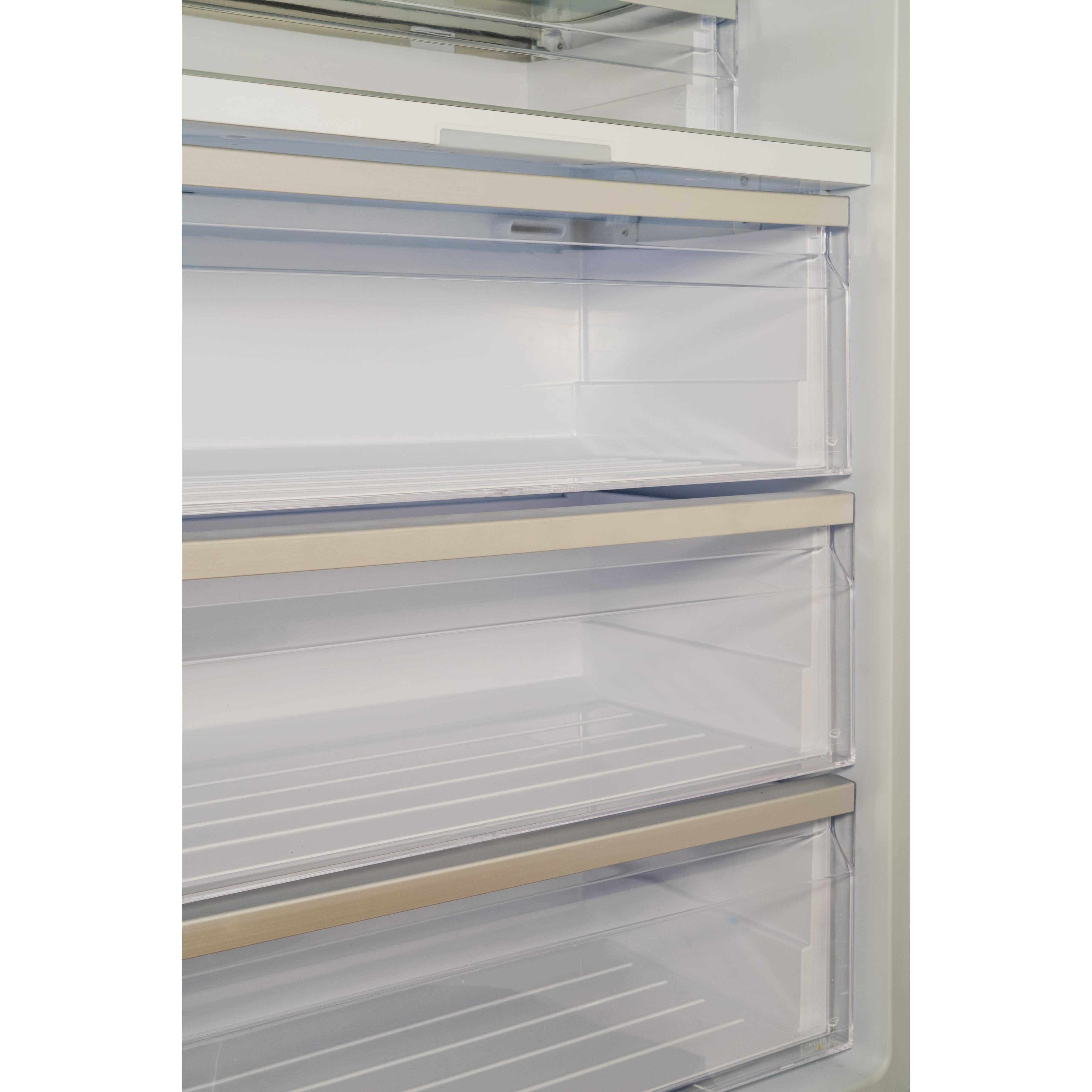 Bertazzoni 30 Inch Built-In All Refrigerator - 16.7 cu.ft Capacity, LED Interior Lighting, Stainless Steel (Model REF30RCBPNV) - Perfect for Modern Kitchens, Restaurants & Open-Concept Living Spaces