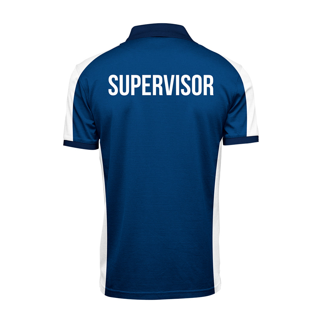 Premium Pool Supervisor Polo Shirt - Comfortable & Durable Workwear for Lifeguards & Pool Managers - Perfect for Summer Jobs & Aquatic Facility Staff