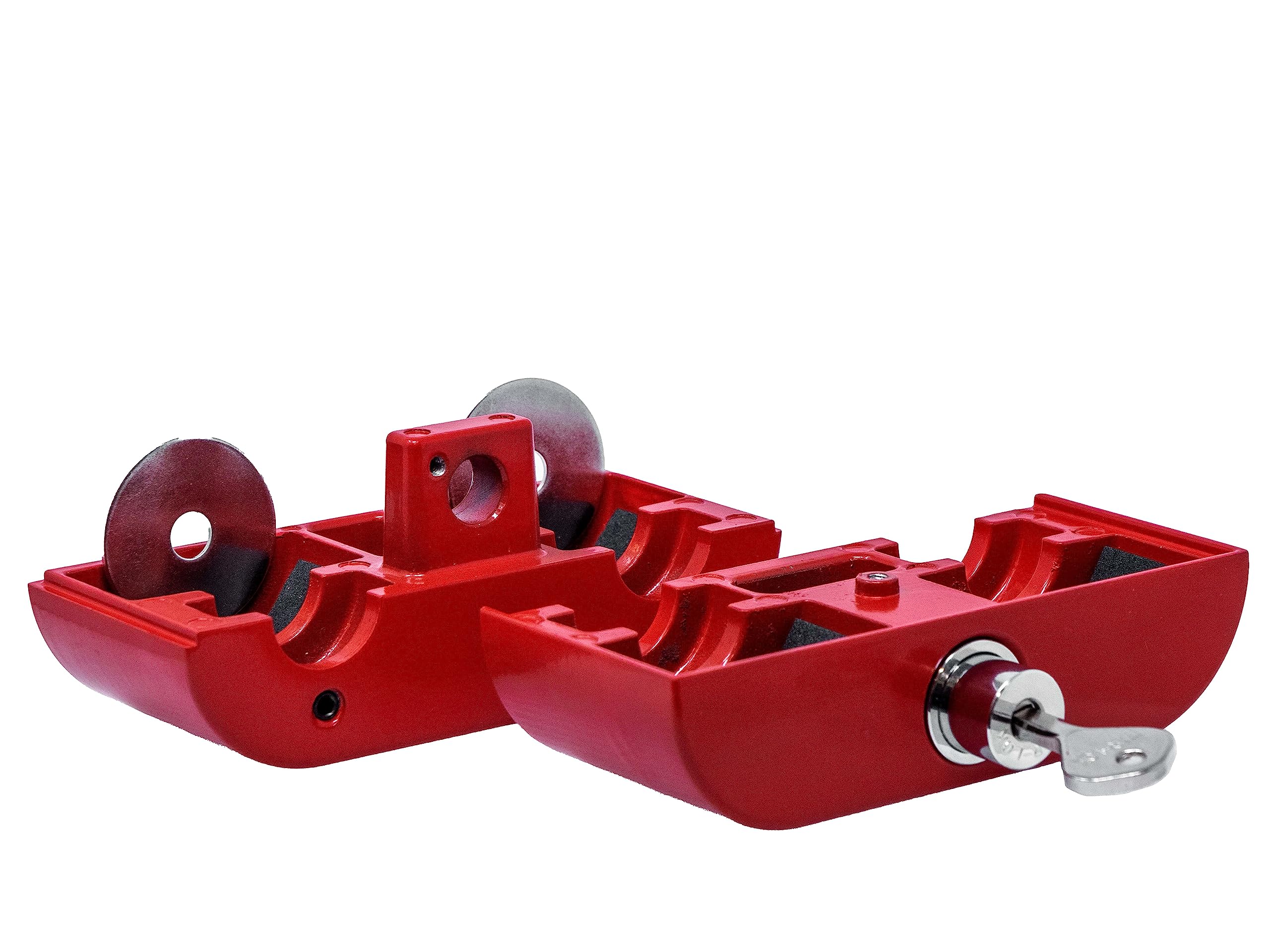 TAB-10 Heavy Duty Aluminum Tractor-Trailer Air Brake Lock - Secure Semi Truck & Trailer Brakes | Anti-Theft Protection for Commercial Vehicles & Parking Safety