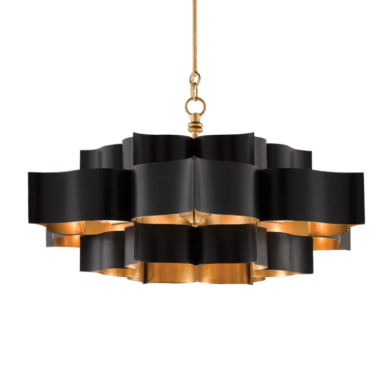 Satin Black/Contemporary Gold Leaf