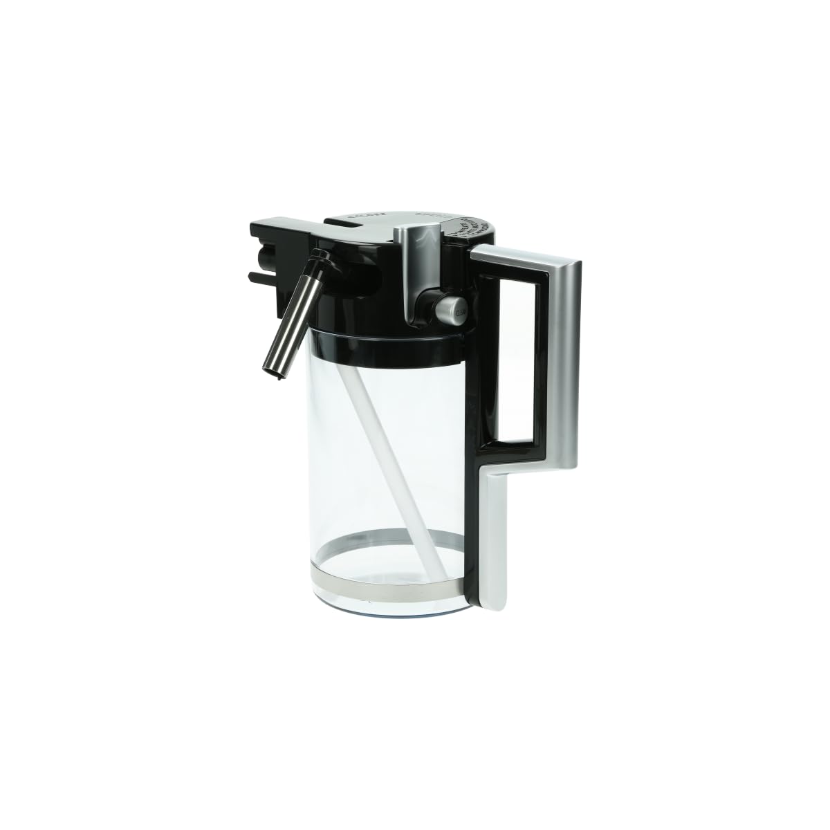 De'Longhi DLSC007 Coffee Maker Milk Frother Jug with Lid - Perfect for Lattes, Cappuccinos & Hot Chocolate at Home