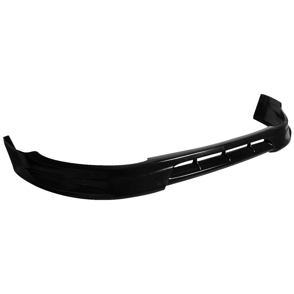 IKON MOTORSPORTS Front Bumper Lip Spoiler for 2010-2013 Kia Optima | DS Style PU Polyurethane Black Front Splitter | Enhances Aerodynamics & Sporty Look | Perfect for Car Enthusiasts & Street Racing