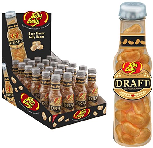 Jelly Belly Beer Flavored Jelly Beans - 24 Pack of 1.5 Oz Bottles | Assorted Craft Beer Taste Candy | Perfect for Parties, Gifts & Beer Lovers Snacks