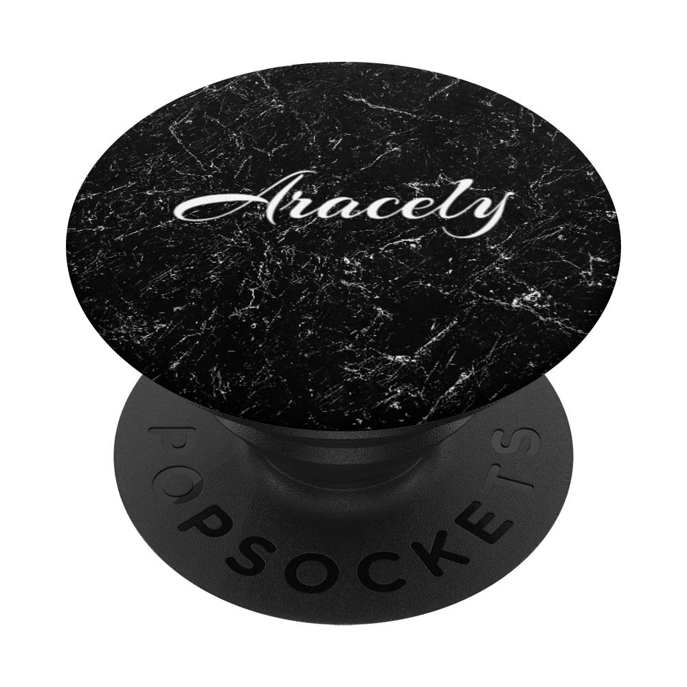 Custom Personalized Aracely Girls First Name PopSockets - Phone Grip & Stand for iPhone, Samsung, Tablets - Perfect Gift for Women, Teens, Birthday & Christmas