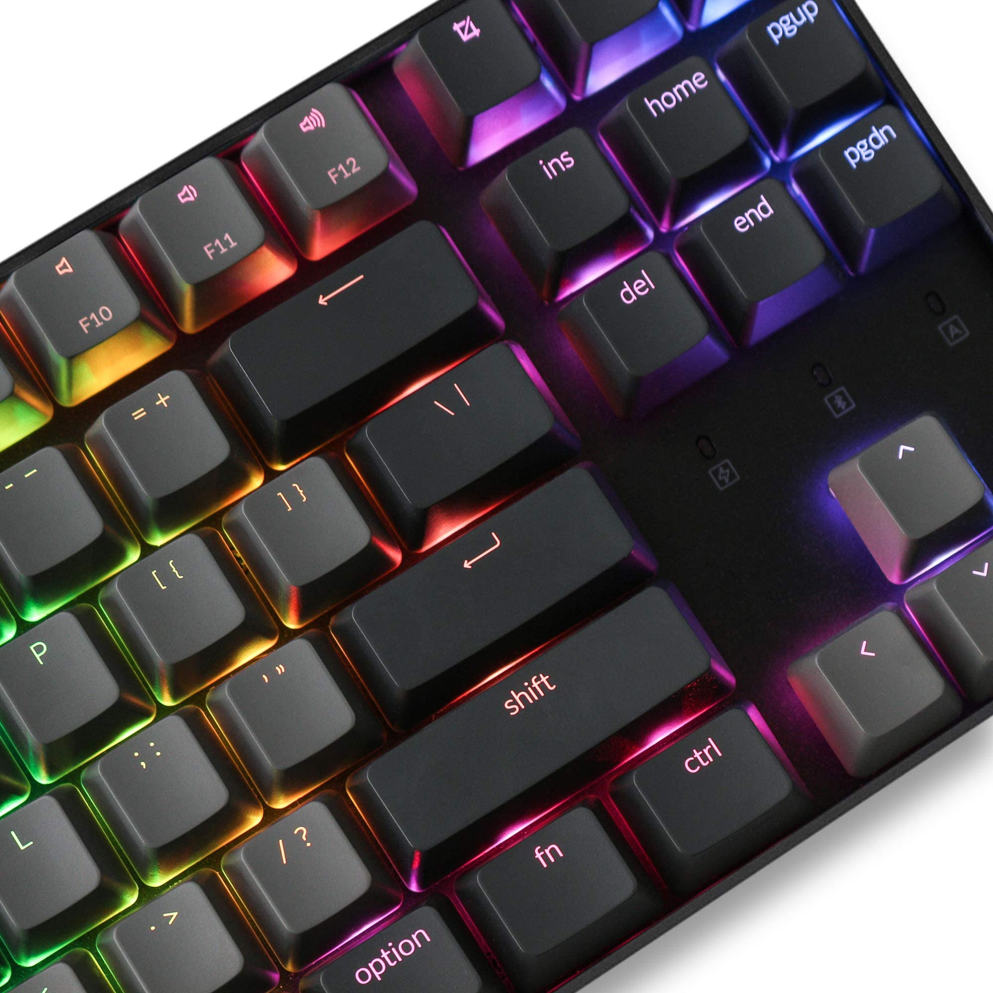 Keychron K8 Wireless Mechanical Keyboard - Tenkeyless, RGB Backlit, Bluetooth 5.1, USB-C Wired, Gateron G Pro Red Switches - Compatible with Mac & Windows PC - Perfect for Gaming, Coding & Office Work