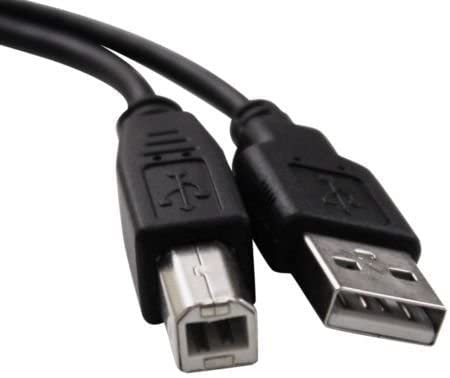 High-Speed USB 2.0 Printer Cable for HP Envy 4500/5530/4501/4502 e-All-in-One Printers - Fast Data Transfer & Reliable Connection for Home & Office Printing