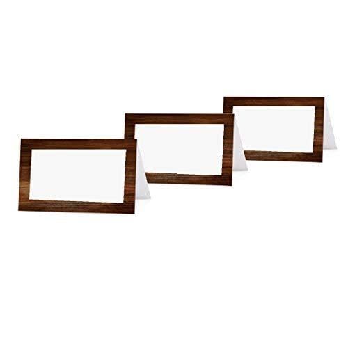Blank Border Rustic Wood
