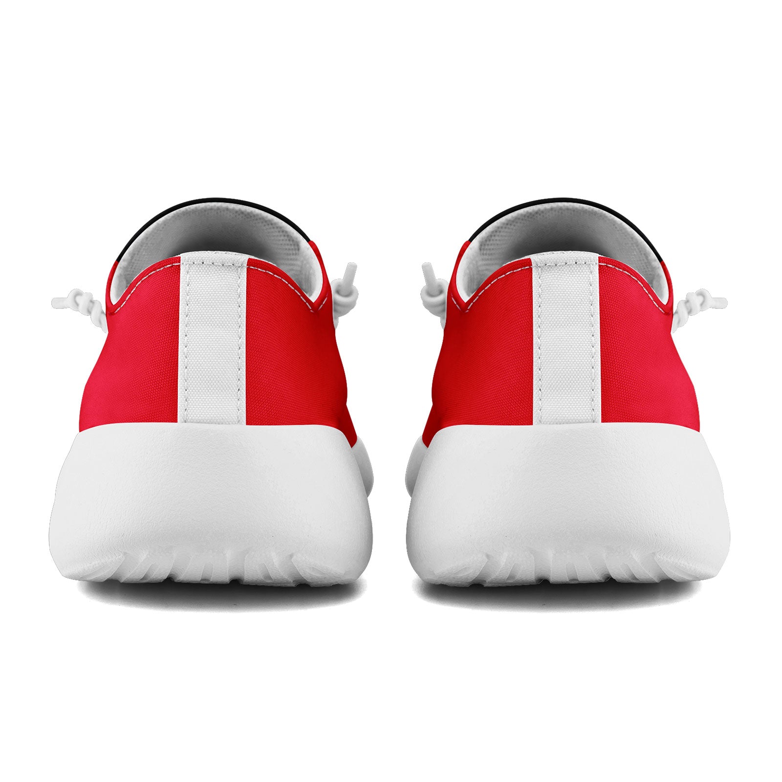Custom Houston Red & Blue Personalized Sneakers - Unisex Casual Shoes FN018 D020278 Size 12 | Perfect for Streetwear, Sneaker Collection & Everyday Fashion