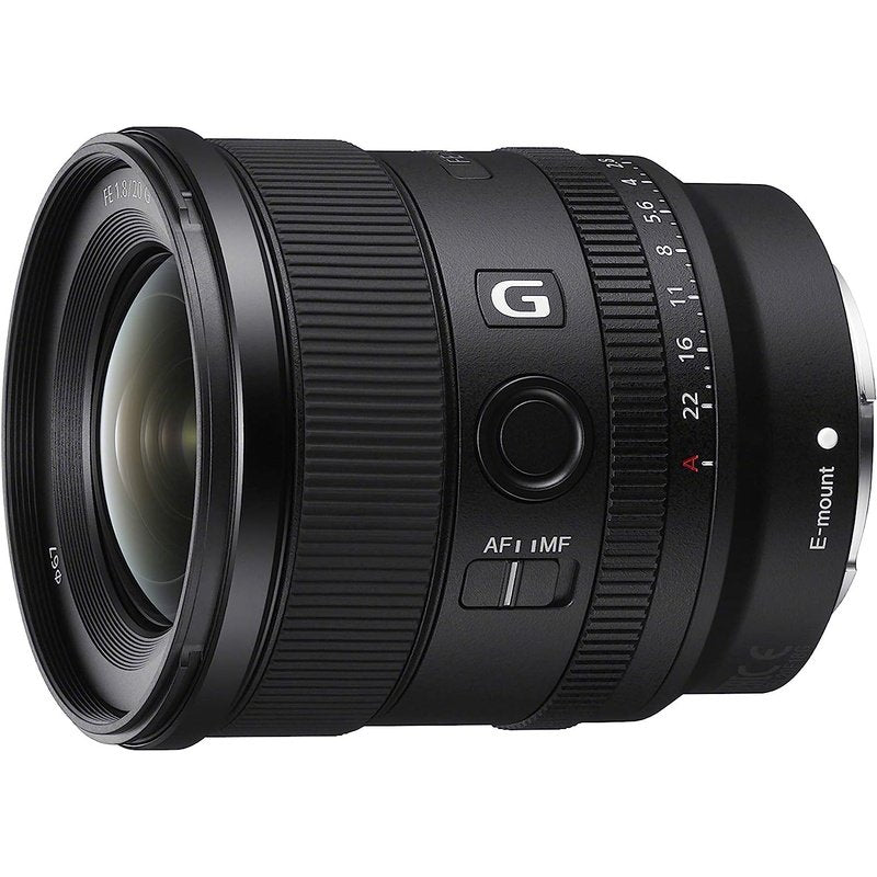 Sony FE 20mm F1.8 G Full Frame Ultra Wide Angle Prime Lens for Landscape, Astro & Low Light Photography - Compatible with Sony E-Mount Cameras