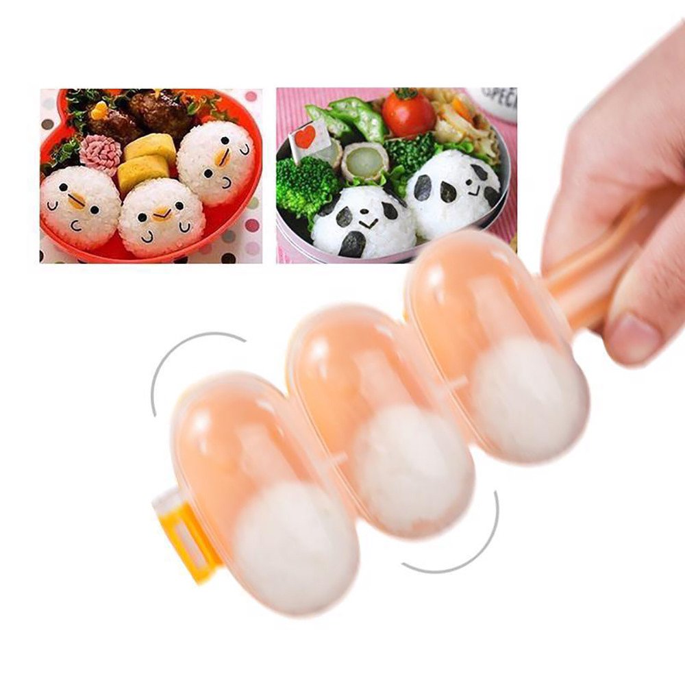 Nigiri Sushi Mold Kit - DIY Japanese Bento Rice Ball Maker & Sushi Press Tool - Perfect for Homemade Sushi, Onigiri, and Lunch Box Preparation - Great for Parties, Meal Prep, and Japanese Cooking Enthusiasts