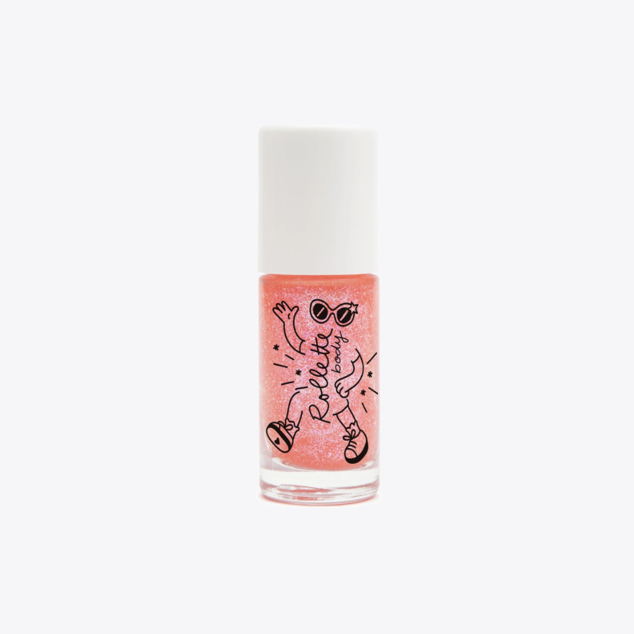 Sparkling Strawberry Glitter Body Gel for Parties & Festivals - Shimmering Skin Makeup for Girls & Women