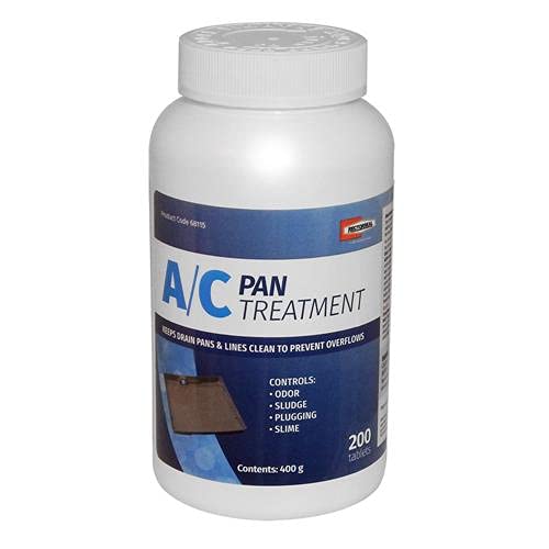 Hydrex AC Drain Pan Treatment Tabs - 12 Jars (200 Tablets Each) - Eliminate Odors & Prevent Clogs in Air Conditioner Drain Pans - Perfect for HVAC Maintenance & Home Cooling Systems