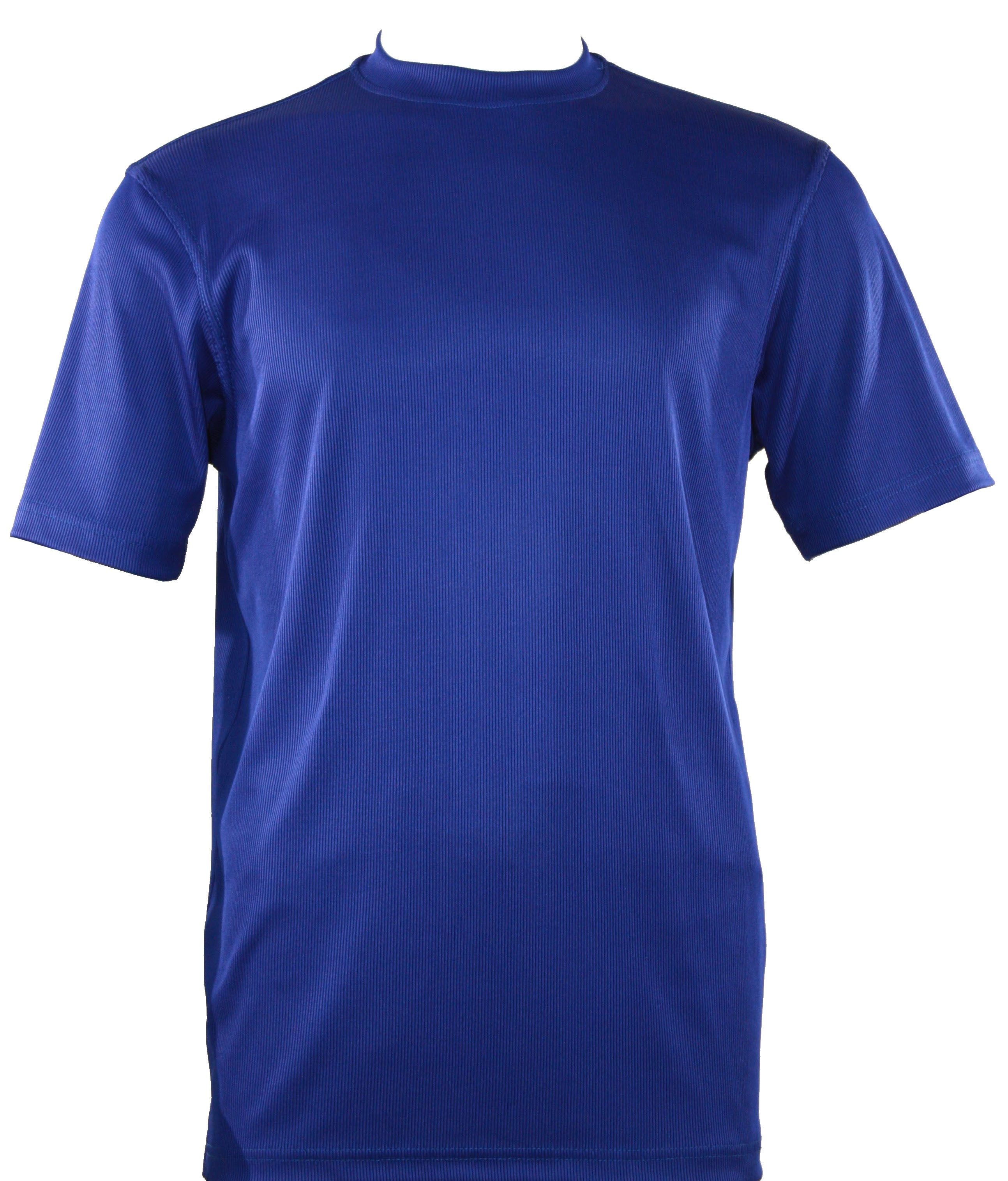 Bassiri Short Sleeve Mock Neck T-Shirt for Men - Midnight Blue Casual Tee | Perfect for Everyday Wear, Gym, and Outdoor Activities