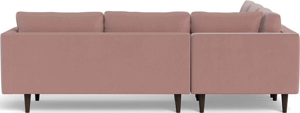 Ladybird 103 Corner Sectional Sofa - Modern L-Shaped Couch for Living Room, Family Room & Small Spaces | Comfortable Fabric Upholstery, Sturdy Frame | Perfect for Apartments, Condos & Home Theater Seating