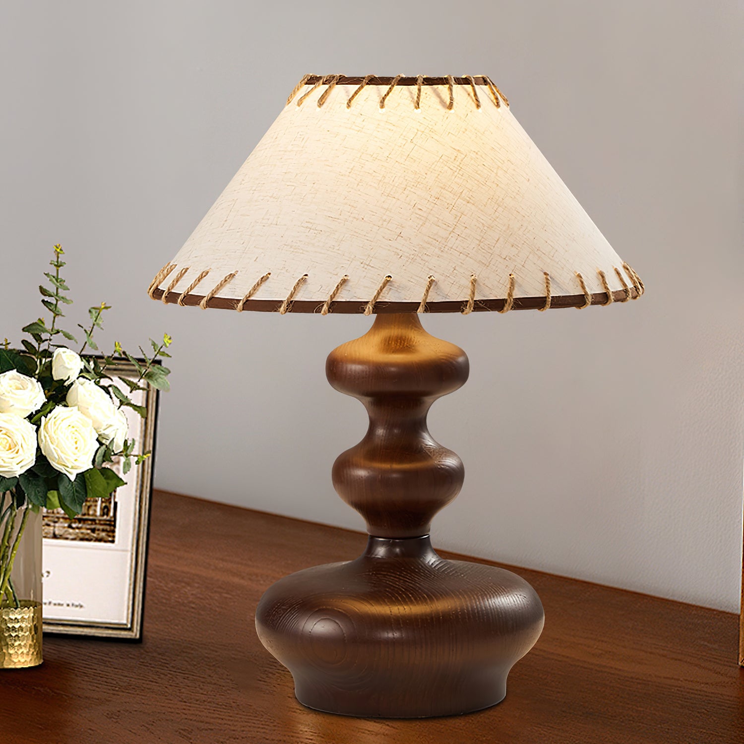 Stylish Crigler Table Lamp - Modern LED Desk Light for Bedroom, Living Room & Office - Perfect for Reading, Working & Decor