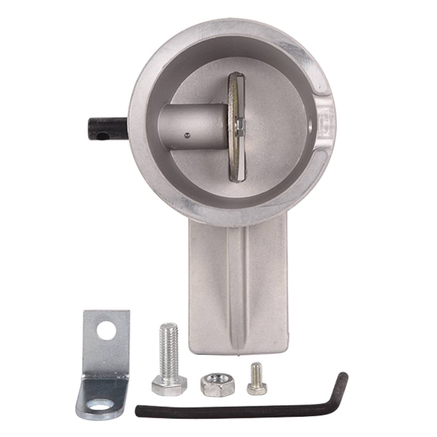 TOPAZ 66785 Piston Ring Filer - 7.2 Inch Portable Manual Piston Ring Grinder with 2.4 Inch 120 Grit Carbide Grinding Wheel for Automotive Engine Repair | Perfect for DIY Mechanics & Professional Engine Builders