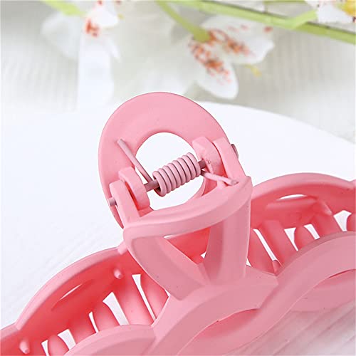 SOWUNO Matte Hair Claw Clips 6PCS - Non-Slip Strong Hold Hair Barrettes for Women, Fashionable Large Hair Clips for Thick & Thin Hair - Perfect for Salon, Work, Gym & Everyday Styling