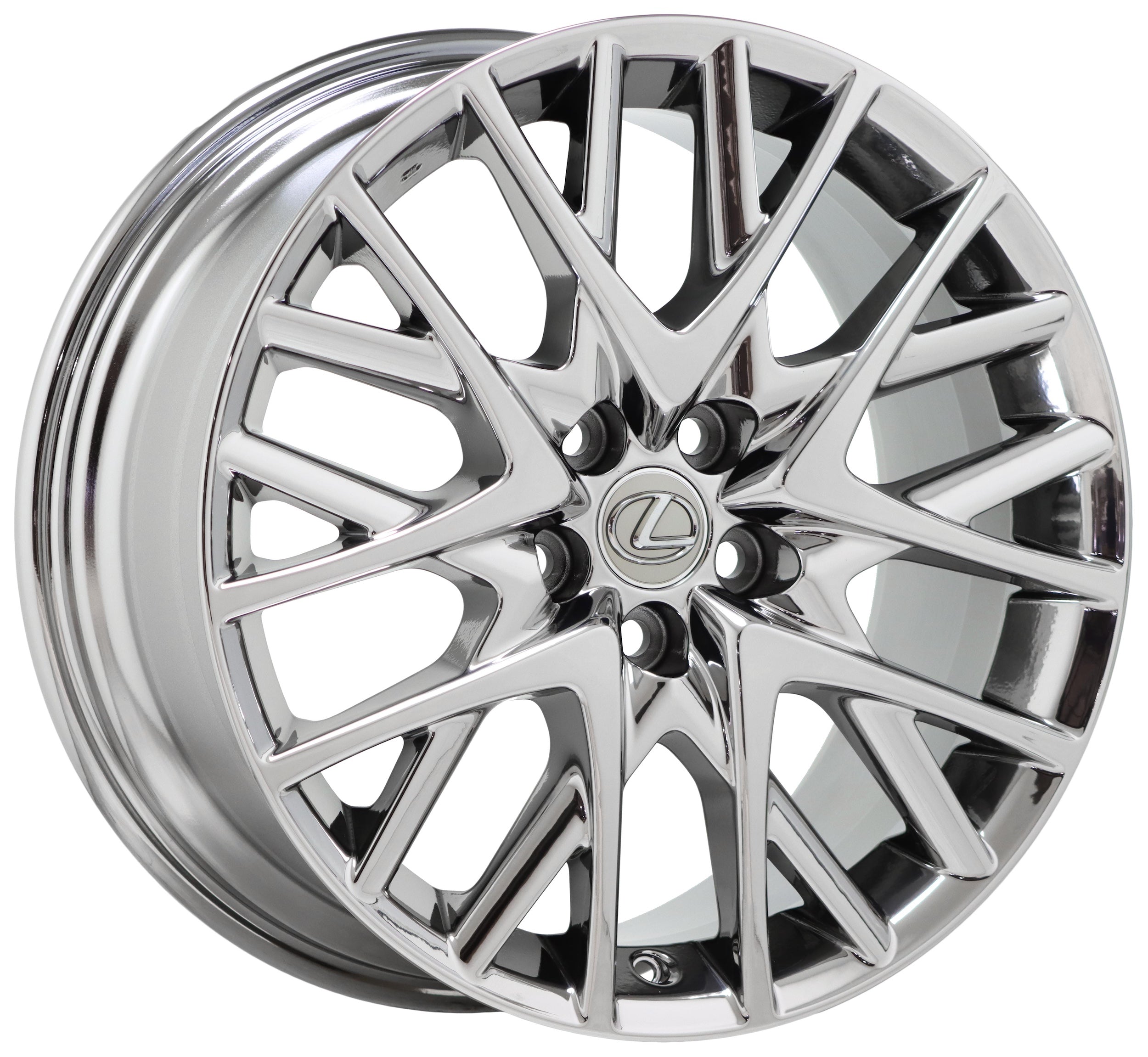 19 Lexus RC300 350 Bright Chrome Wheel Rim OEM 74316 (Rear) - Premium Replacement for Enhanced Performance & Style, Perfect for Upgrades & Repairs